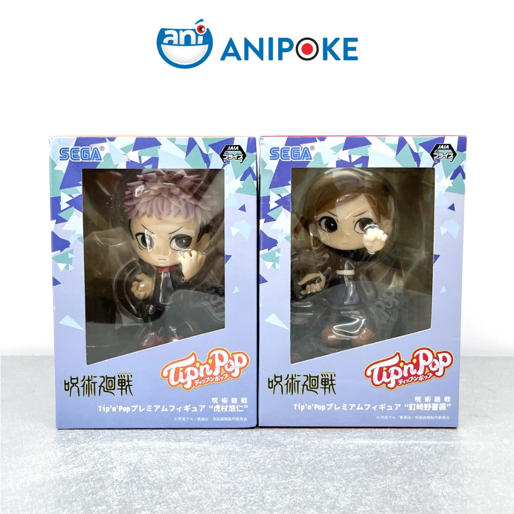 Mô hình Nobara Tip'n'Pop- Jujutsu Kaisen Chú Thuật hồi chiến,  chính hãng SEGA, (Nhập từ Nhật Full box) F41-05