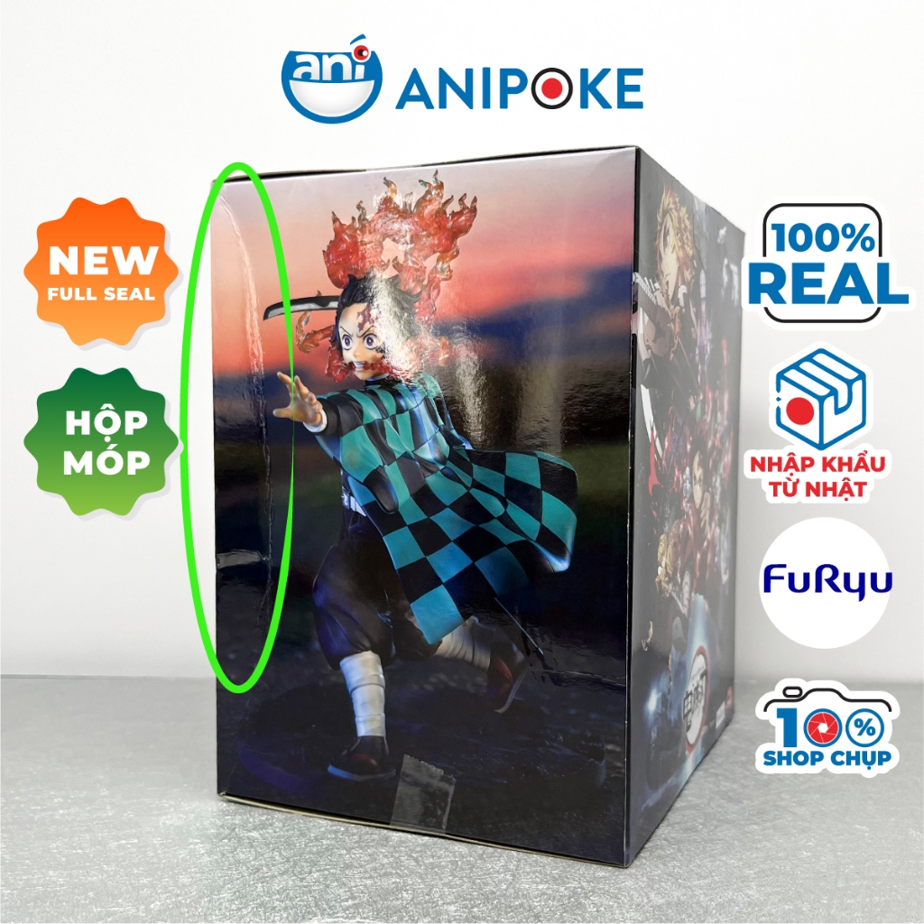 Mô hình Tanjiro hơi thở mặt trời  EXceed Creative figure - Kimetsu no yaiba chính hãng (Nhập từ Nhật Full box)