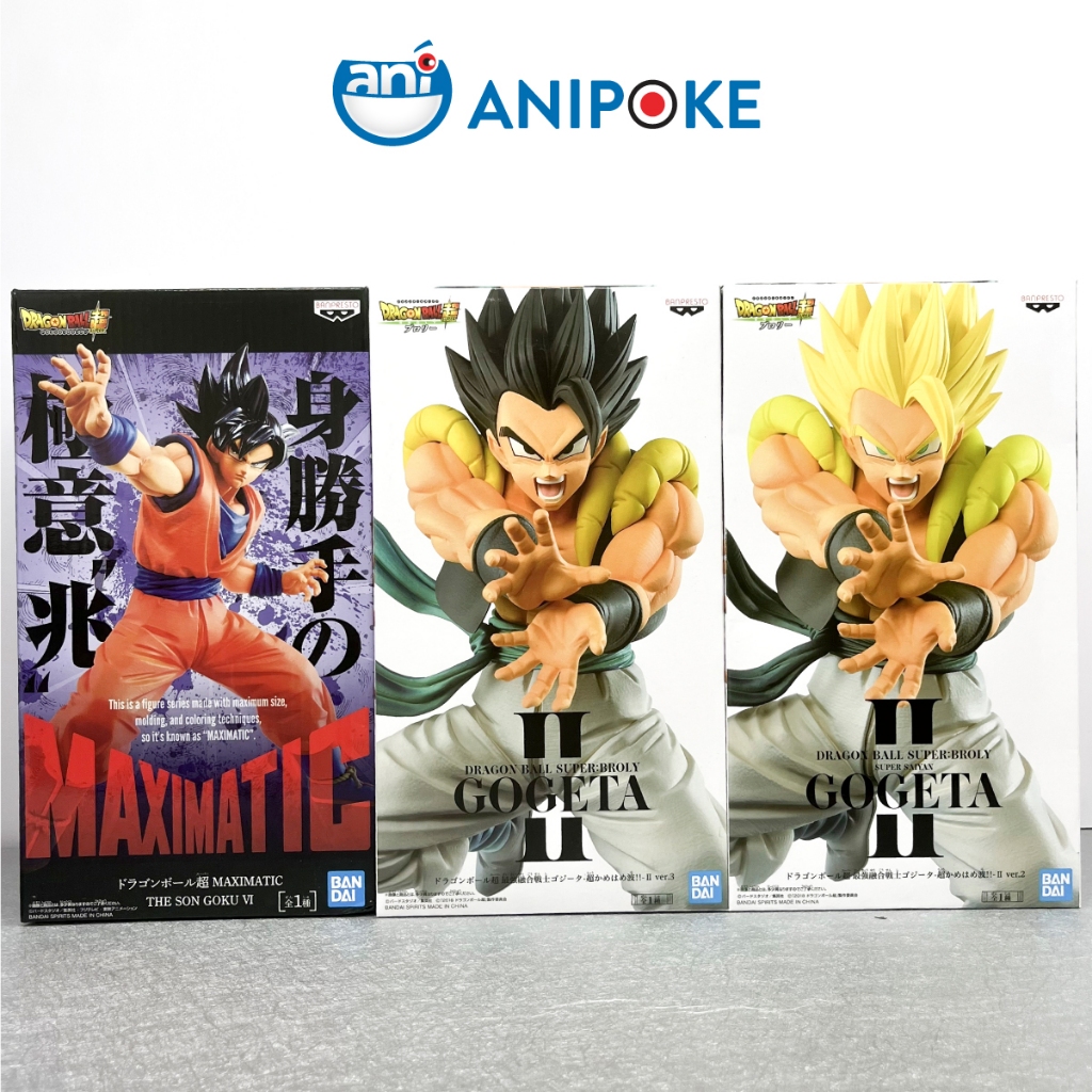 Mô hình The Son Goku VI Maximatic Dragon Ball chính hãng Bandai (Nhập từ Nhật) F12-03