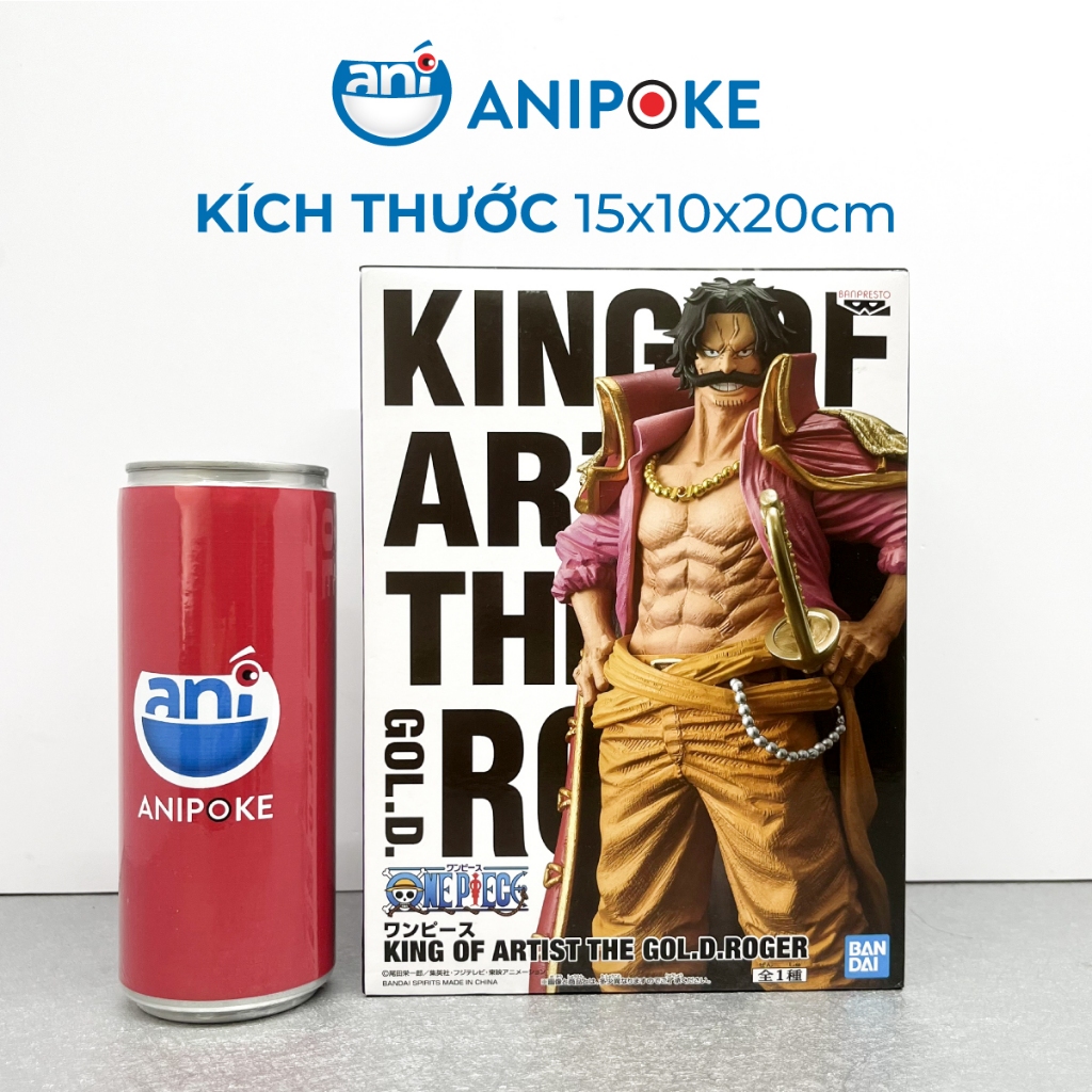 Mô hình Gol. D. Roger King of The artist One Piece Đảo Hải Tặc mới, full seal, real- hàng nội Nhật  F43-01B