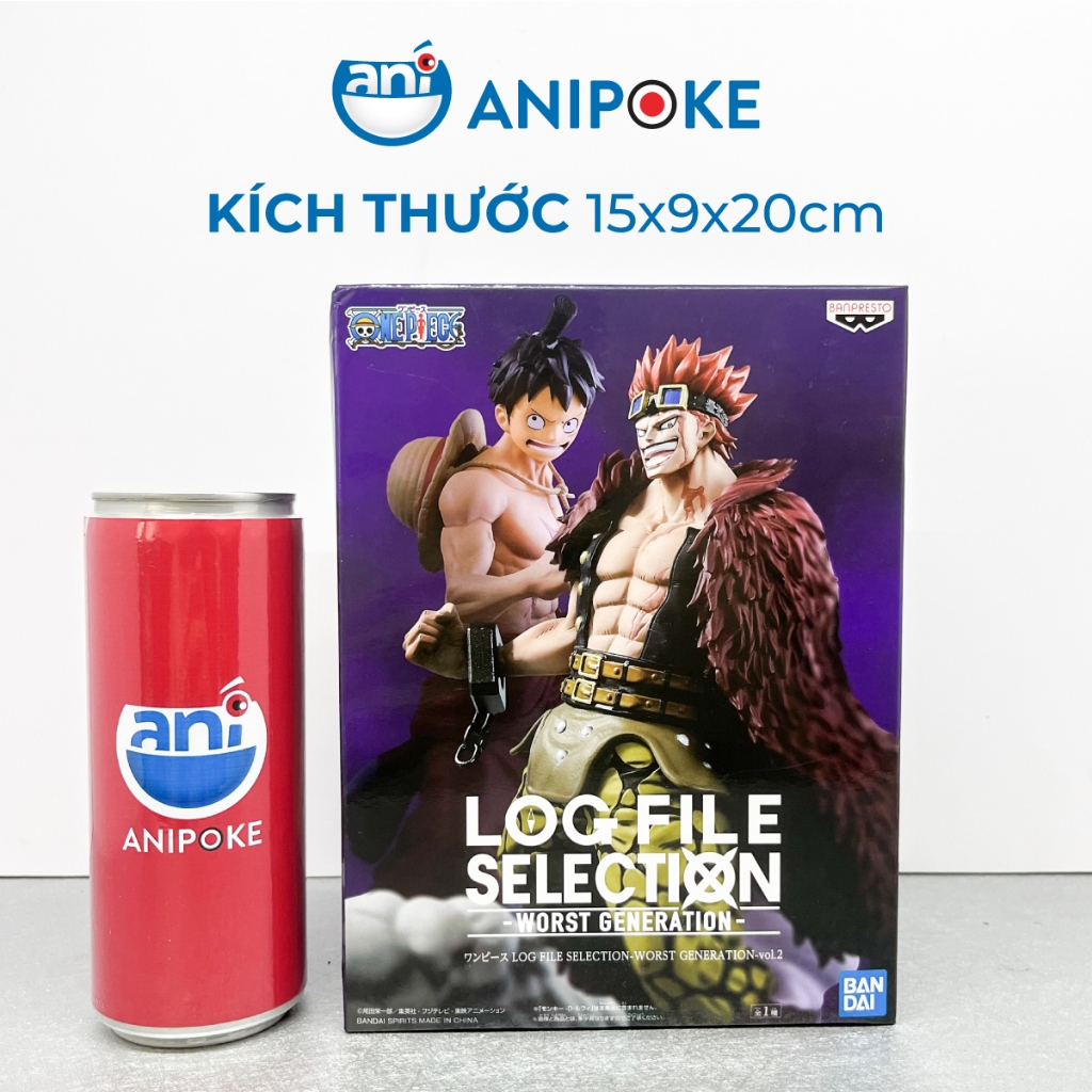 Mô hình EUStass Kid vol 2 Log file selection worst generation One Piece, full seal, hàng nội Nhật Bandai - F43-02