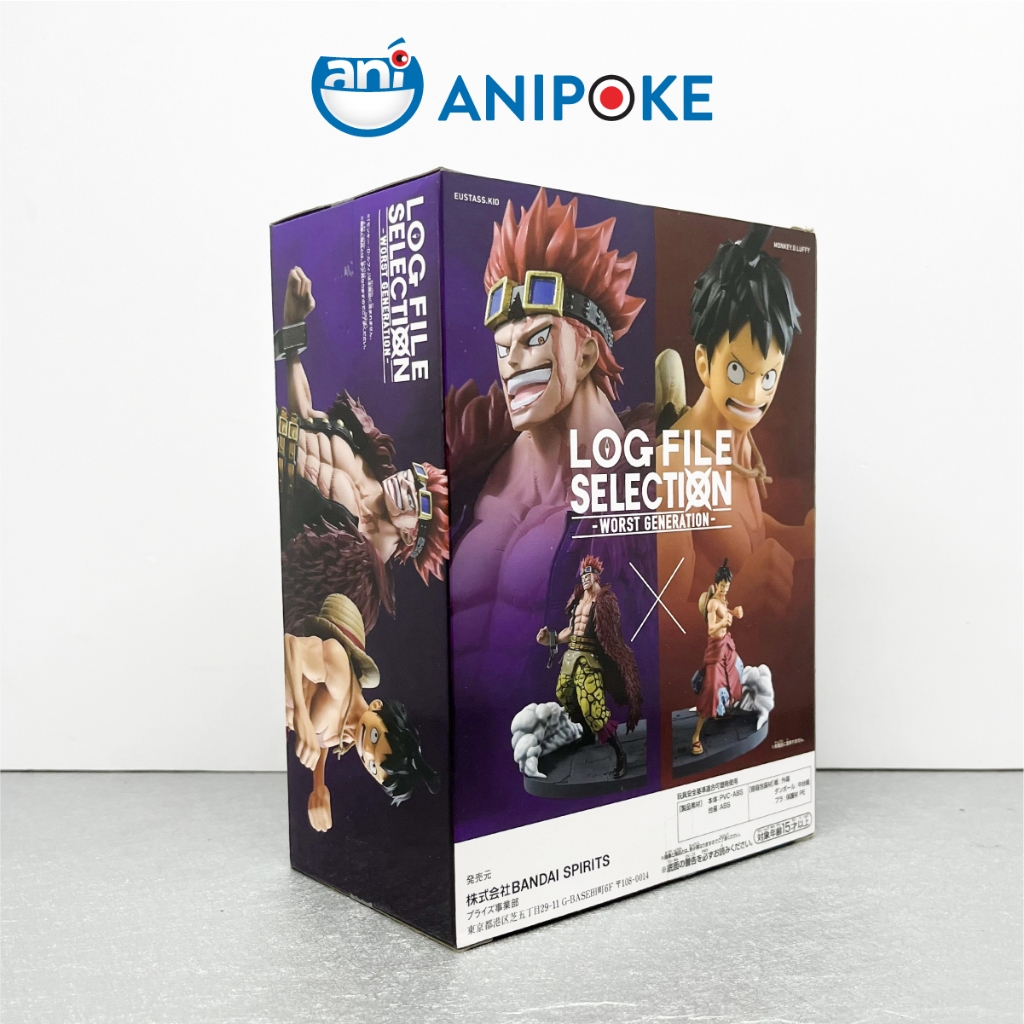 Mô hình EUStass Kid vol 2 Log file selection worst generation One Piece, full seal, hàng nội Nhật Bandai - F43-02