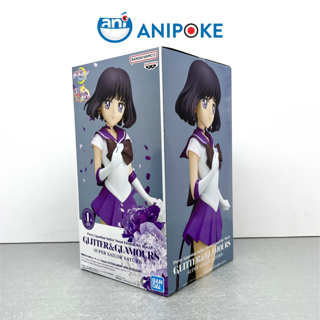 Mô hình Super Sailor Saturn Thủy Thủ Sao Thổ  Glitters and glamous New, full seal Bandai, hàng nội địa Nhật F43-05