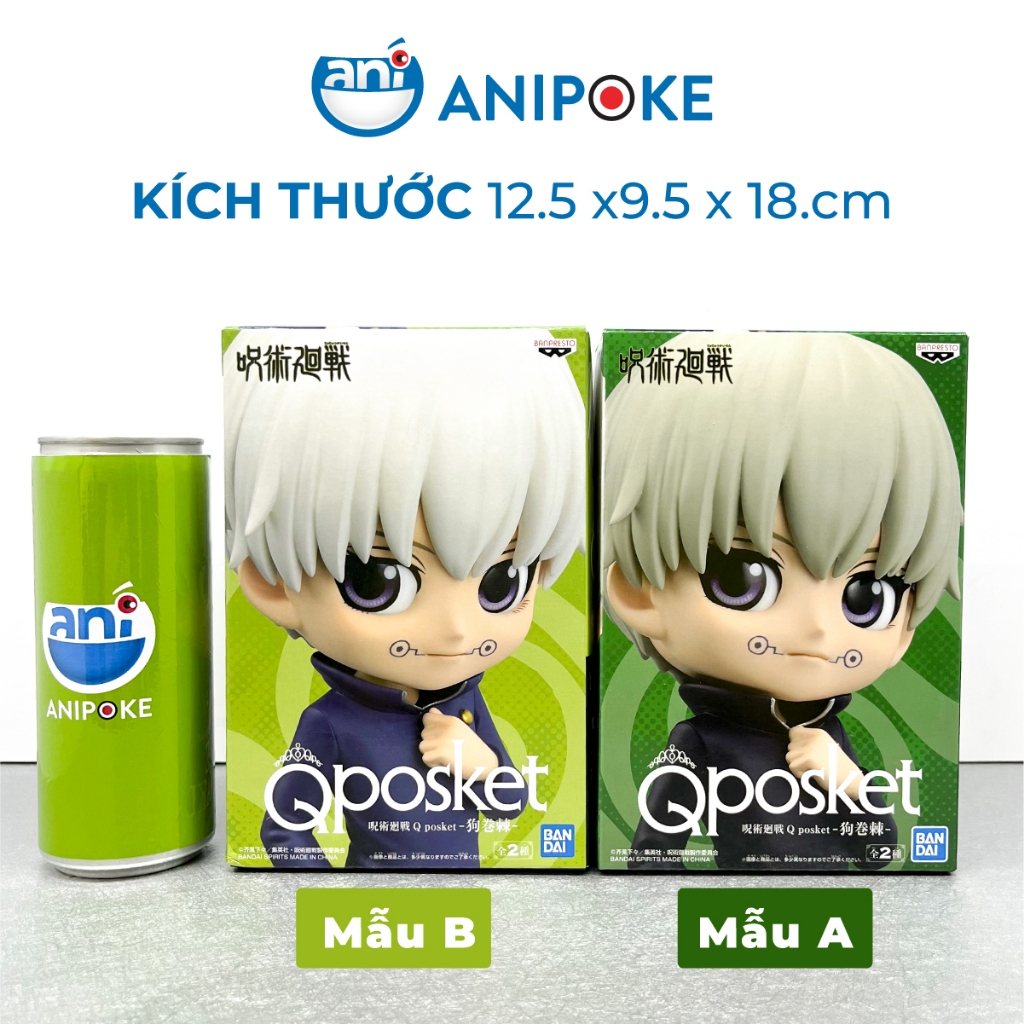 Mô hình Toge Q posket - Jujutsu Kaisen Chú Thuật hồi chiến,  chính hãng  (Nhập từ Nhật Full box)