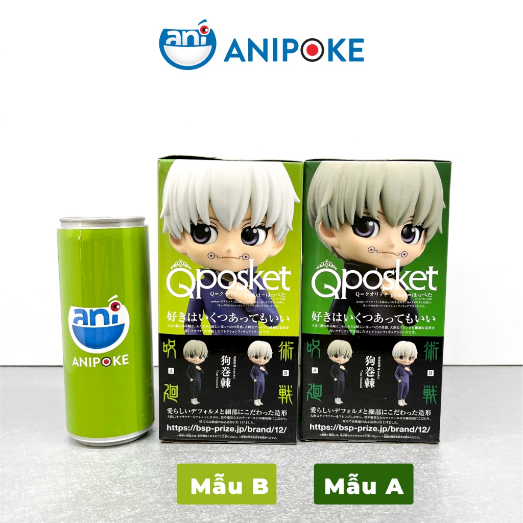 Mô hình Toge Q posket - Jujutsu Kaisen Chú Thuật hồi chiến,  chính hãng  (Nhập từ Nhật Full box)
