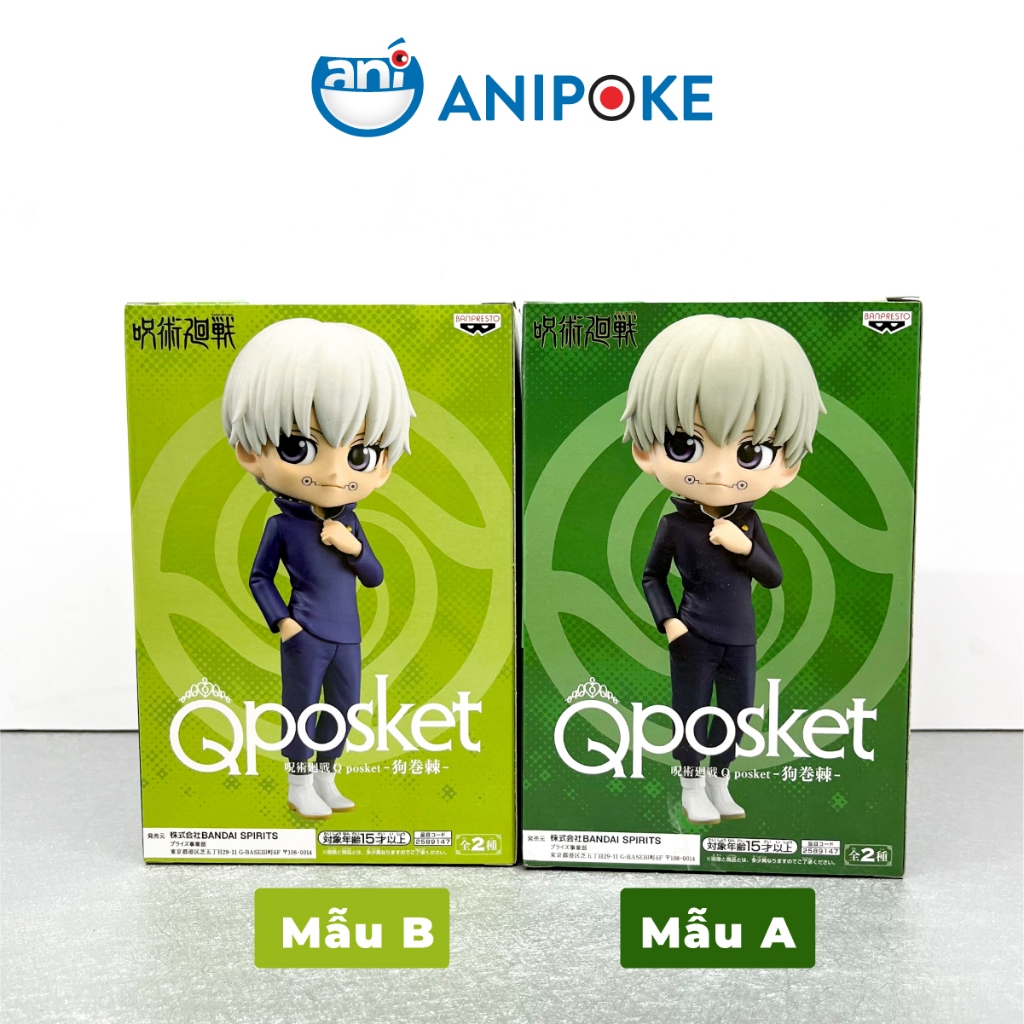 Mô hình Toge Q posket - Jujutsu Kaisen Chú Thuật hồi chiến,  chính hãng  (Nhập từ Nhật Full box)