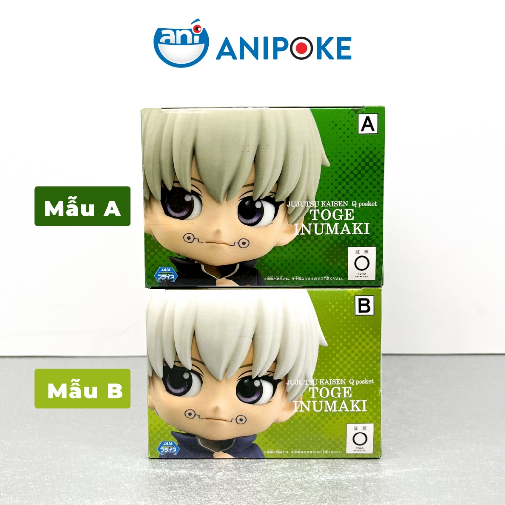 Mô hình Toge Q posket - Jujutsu Kaisen Chú Thuật hồi chiến,  chính hãng  (Nhập từ Nhật Full box)