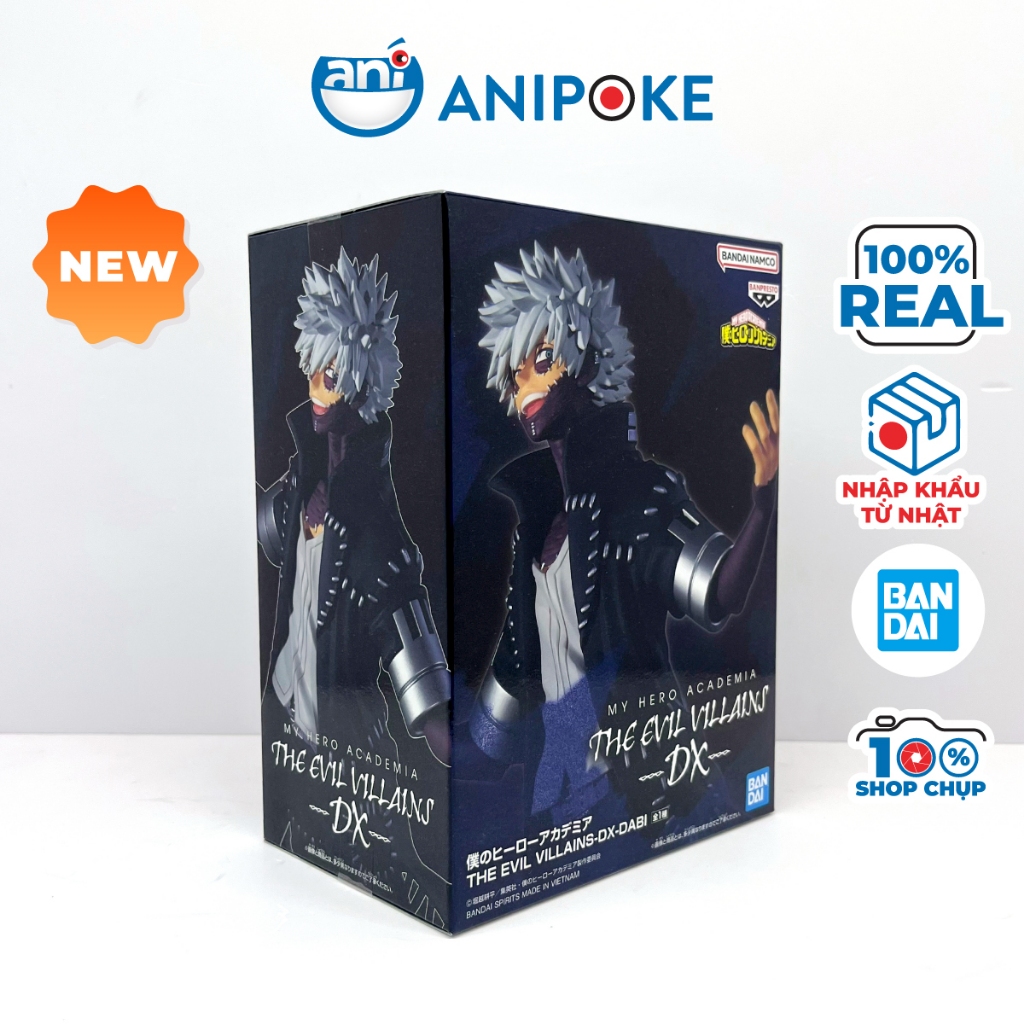 Mô hình DABI THE EVIL VILLAINS  DXF My Hero Academia chính hãng Bandai, Nhập từ Nhật  F45-3