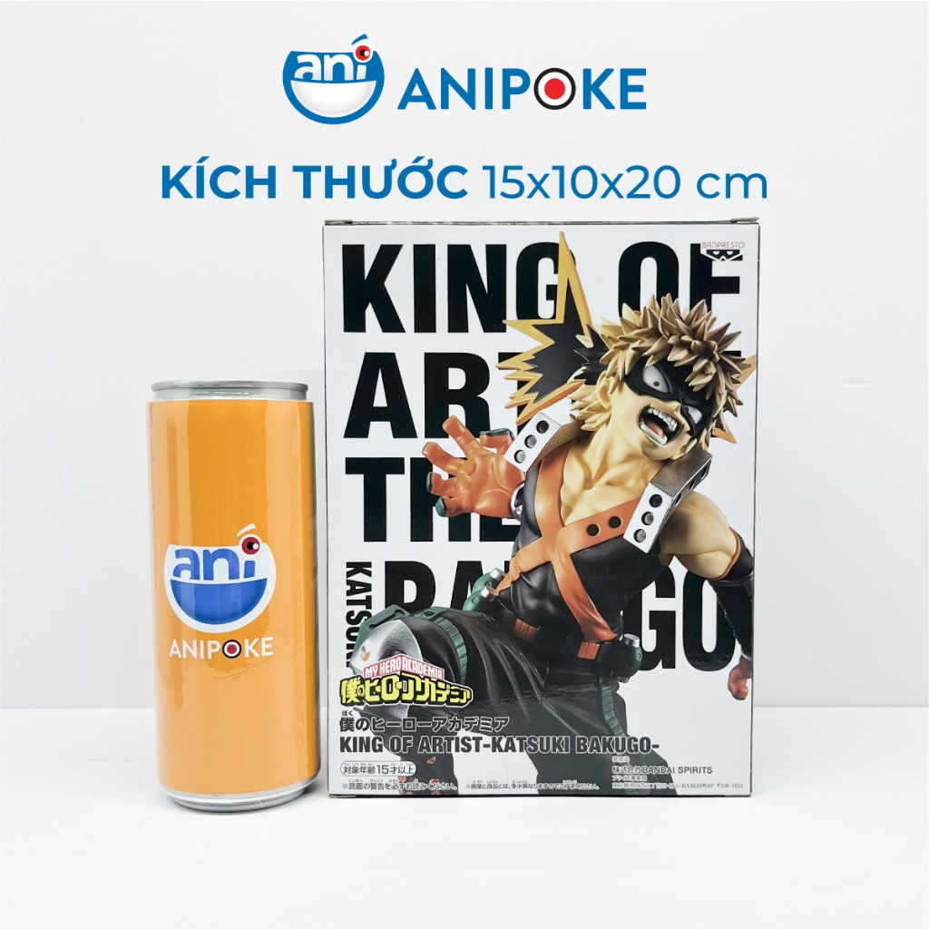 Mô hình KATSUKI BAKUGO King of Artist My Hero Academia chính hãng Bandai, Nhập từ Nhật  F50-07