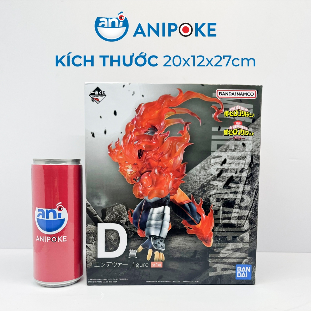 Mô hình Endeavor Hell Minefield Ichiban Kuji giải D My Hero Academia chính hãng Nhập từ Nhật  F45-15