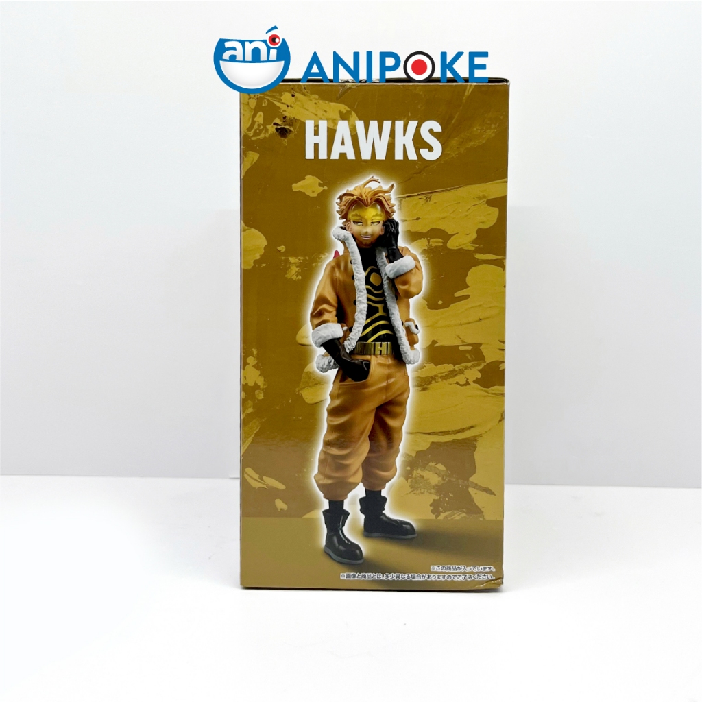 Mô hình Hawks nghe phone Ichiban Kuji Rank E My Hero Academia chính hãng Bandai, Nhập từ Nhật  F45-12