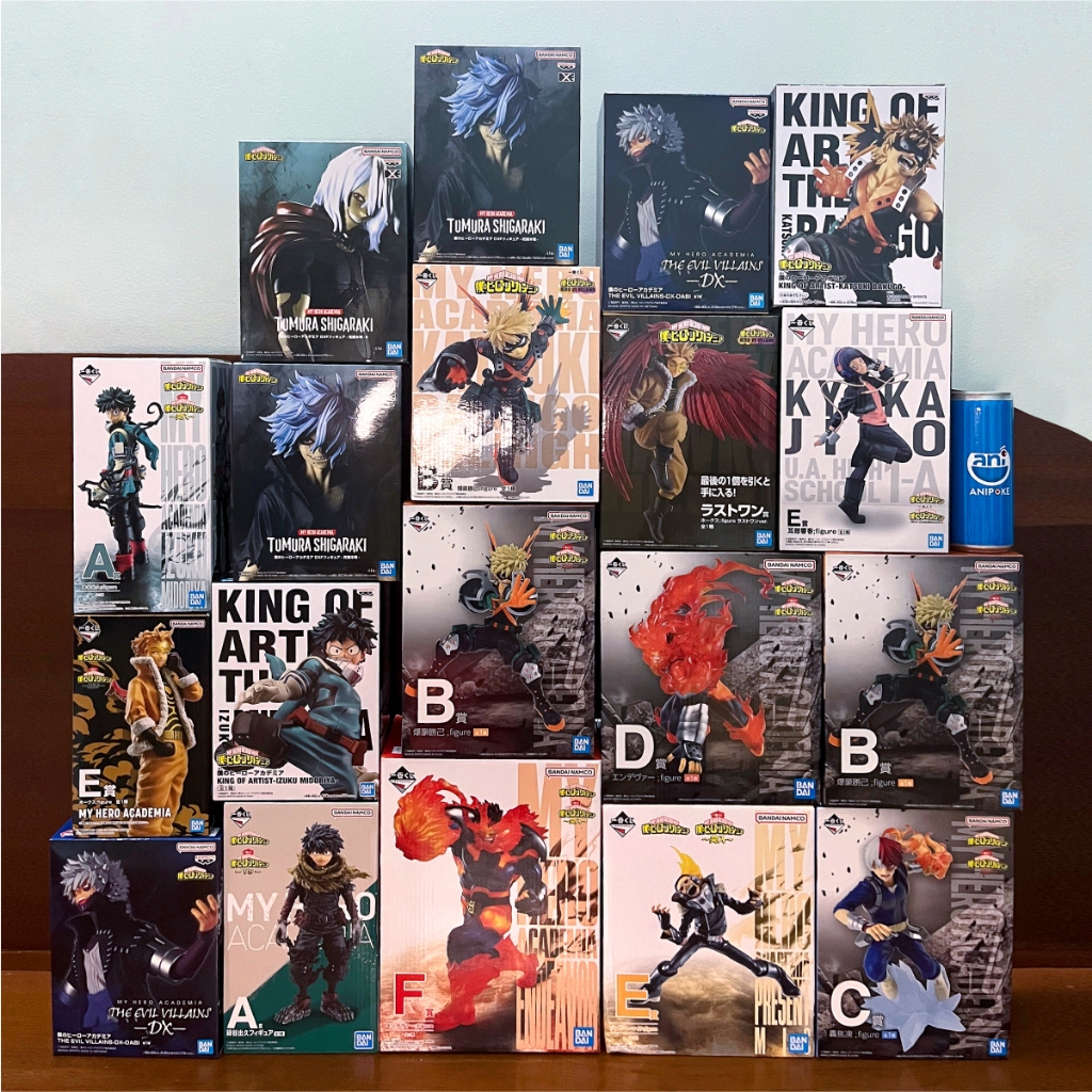 Mô hình Izuku Midoriya Deku đứng Ichiban Kuji Rank A My Hero Academia chính hãng Bandai, Nhập từ Nhật  F45-10