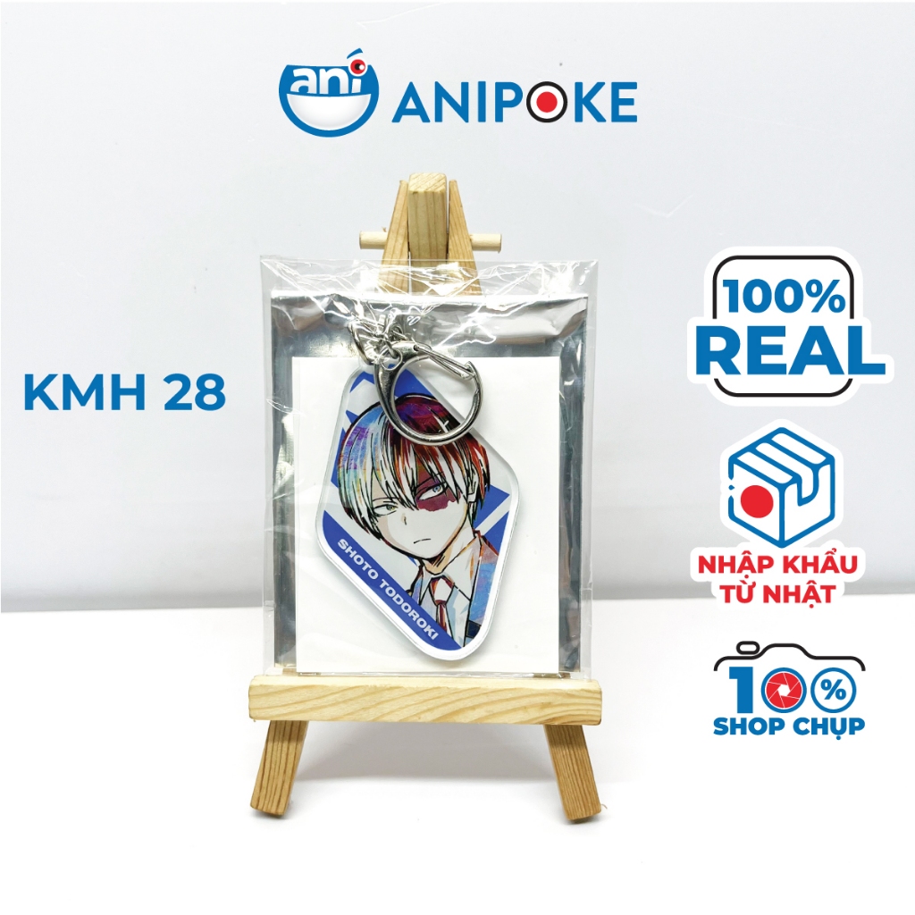 Móc khóa My Hero Academia chính hãng, nhập trực tiếp từ Nhật, Học viện anh Hùng set 3