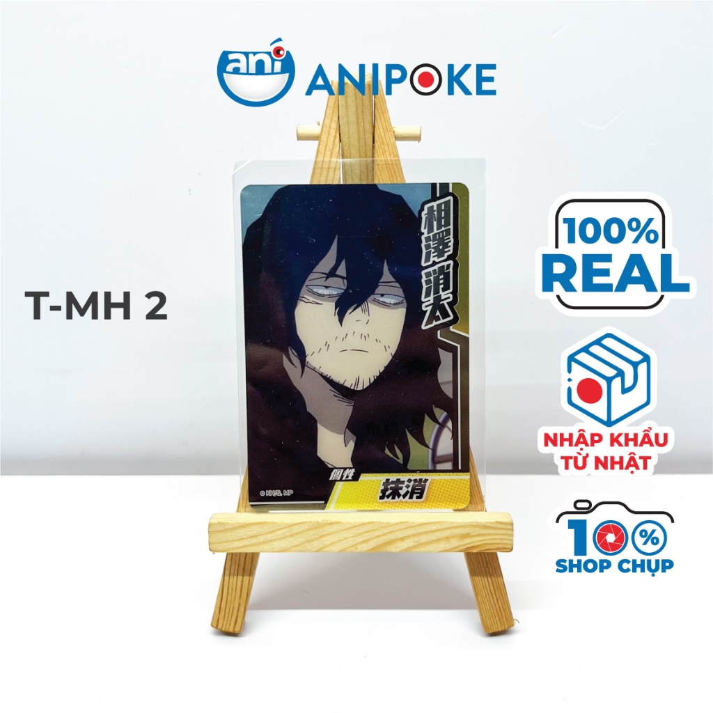 Clear Card Thẻ hình Acrylic  My Hero Academia chính hãng, nhập trực tiếp từ Nhật, Học viện anh Hùng