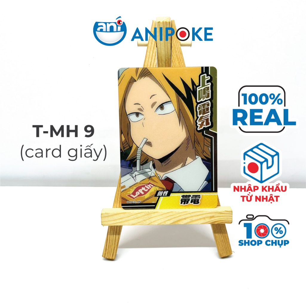 Clear Card Thẻ hình Acrylic  My Hero Academia chính hãng, nhập trực tiếp từ Nhật, Học viện anh Hùng