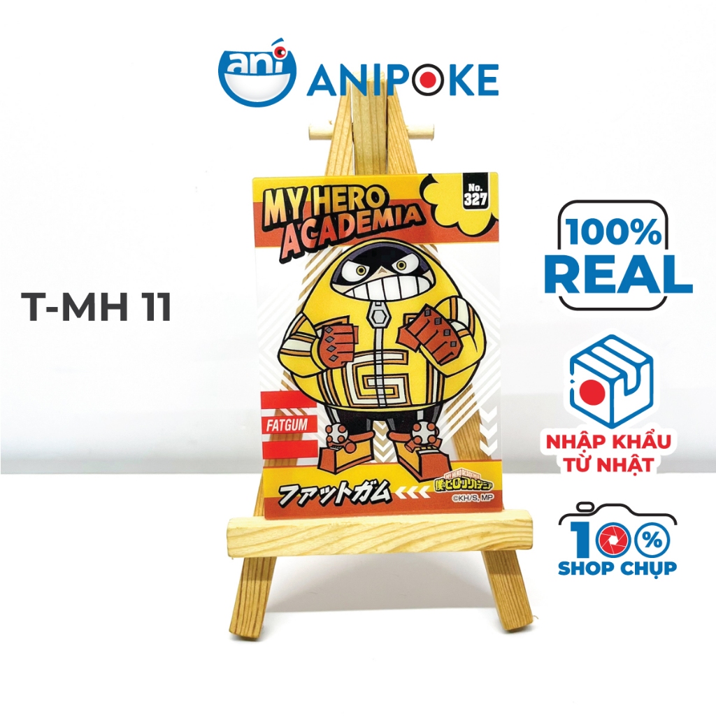 Clear Card Thẻ hình Acrylic  My Hero Academia chính hãng, nhập trực tiếp từ Nhật, Học viện anh Hùng
