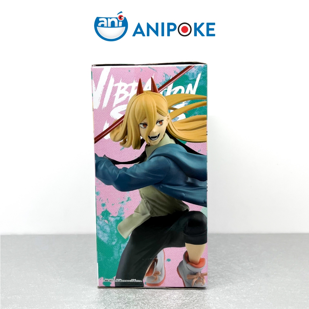 Mô hình Power Vibration Stars, Chainsaw man, chính hãng Bandai, Nhập từ Nhật Full box) F47-09