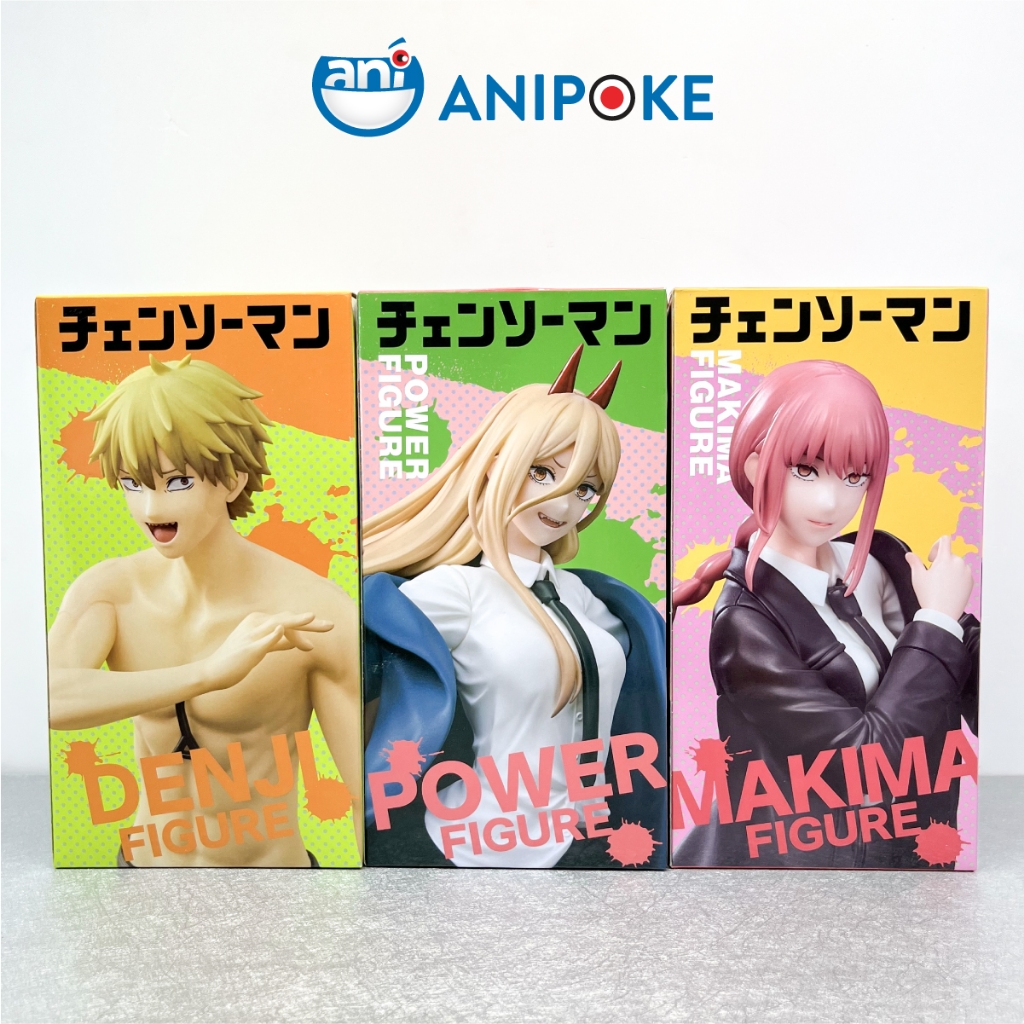 Mô hình Denji chuẩn bị rút dây máy cưa, Chainsaw man, chính hãng Taito, Nhập từ Nhật Full box) F47-07