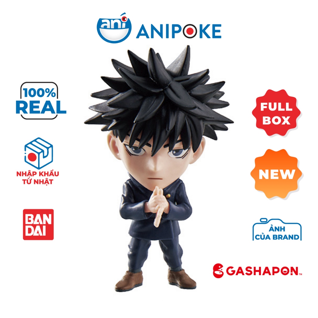 Trứng Gashapon Mô hình Chibi Master Figure Gojo, Yuji, Megumi  Jujusu Kaisen chính hãng  Nhật, Mới full box