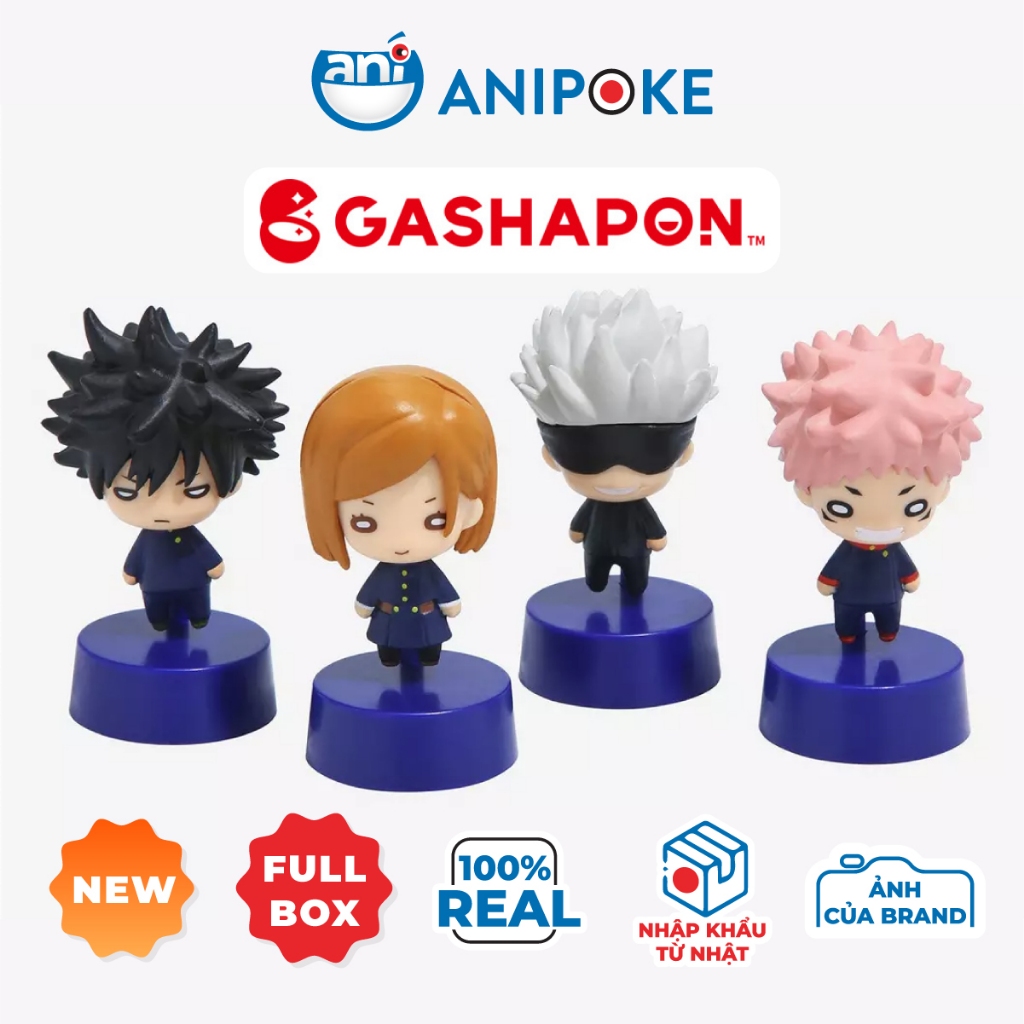 Trứng Gashapon Mô hình Jujusu Kaisen Nitotan figure chính hãng Mới full box nhập từ Nhật.