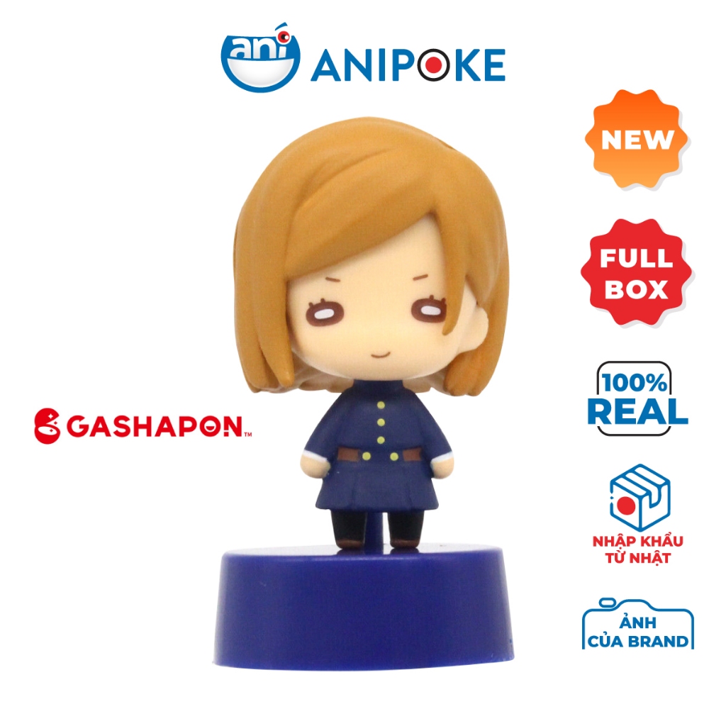 Trứng Gashapon Mô hình Jujusu Kaisen Nitotan figure chính hãng Mới full box nhập từ Nhật.