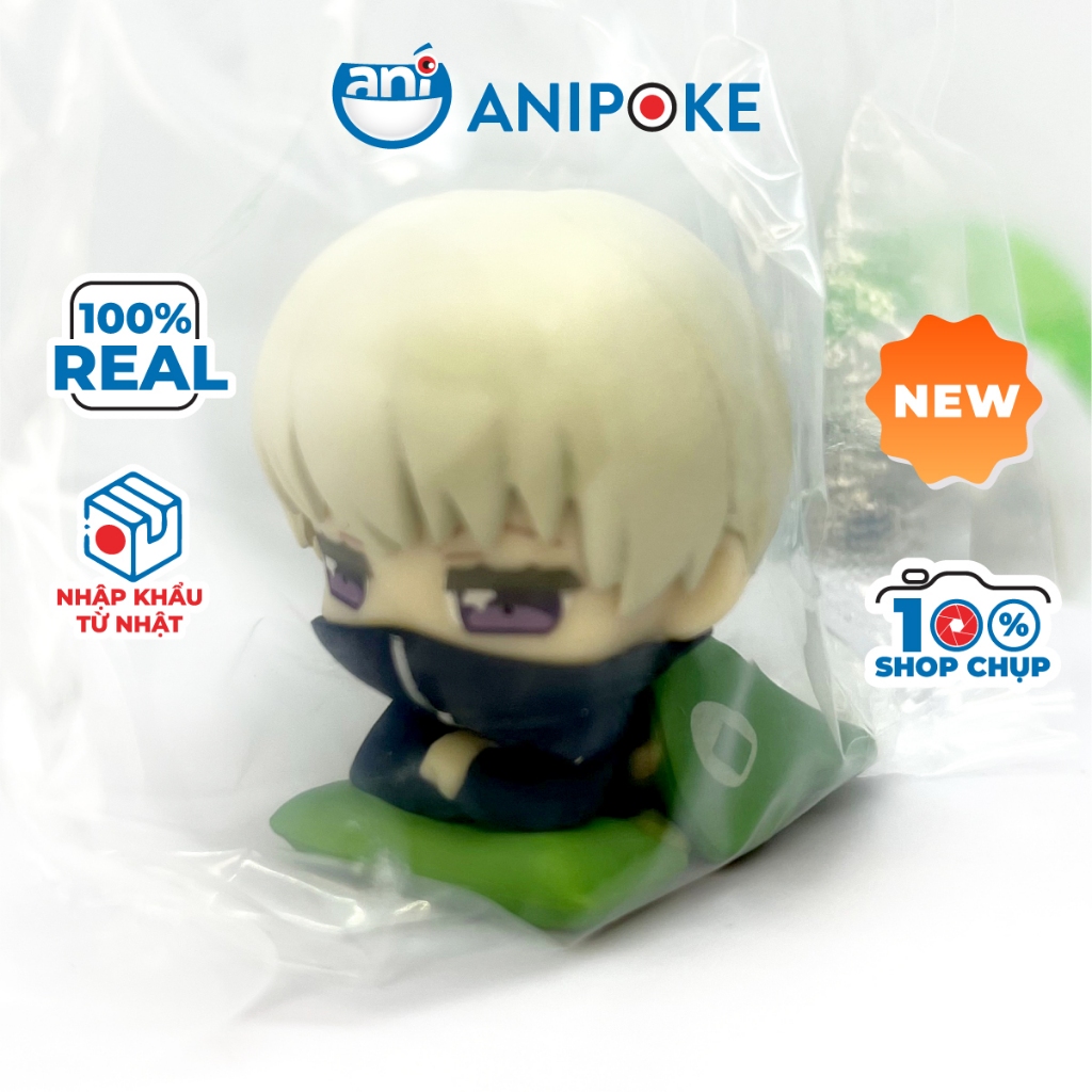 Trứng Gashapon Mô hình Onemutan Gojo, Itadori... Jujusu Kaisen chính hãng, Mới full hộp nhựa tròn, nhập từ Nhật