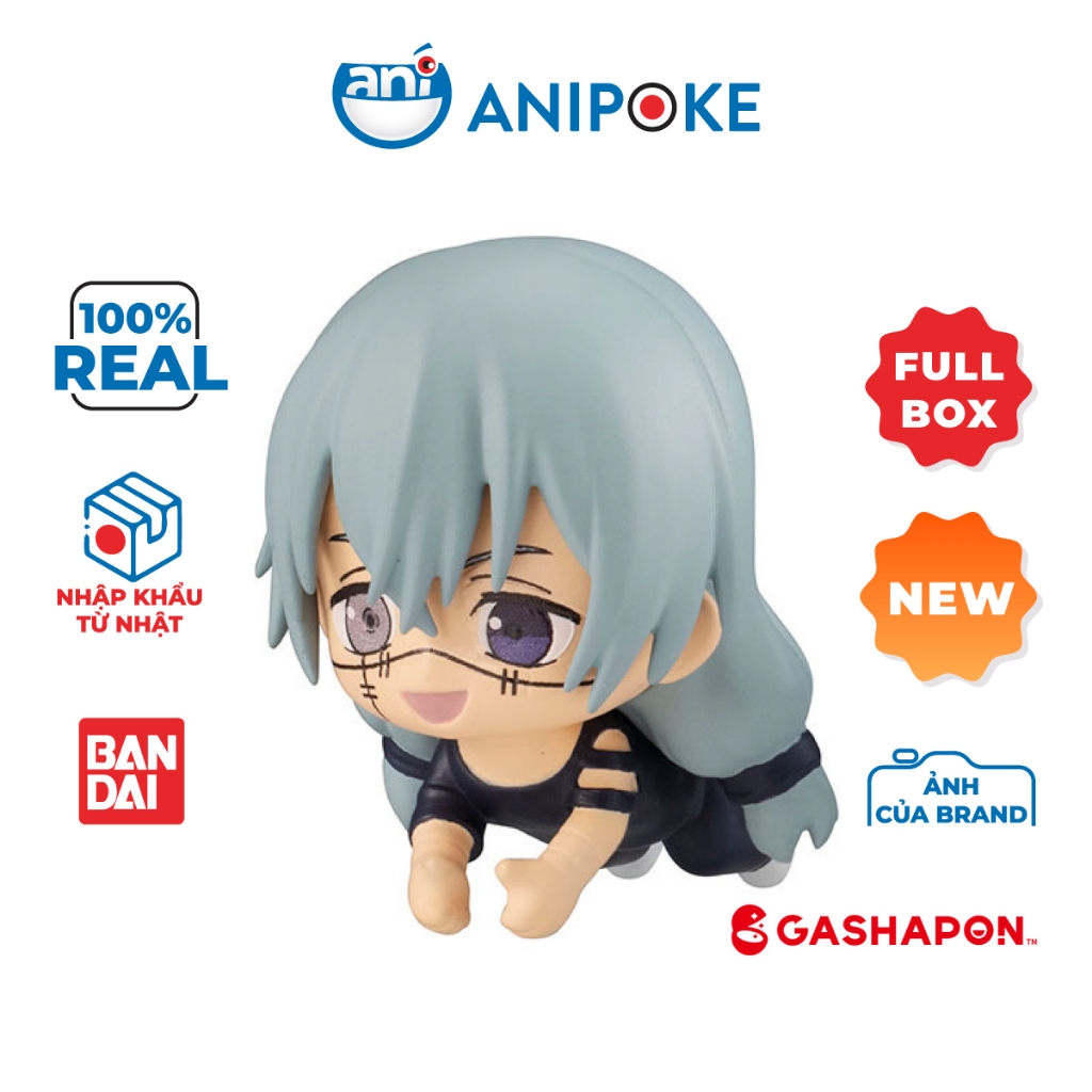 Trứng Gashapon Mô hình Geto Yuji Mahito Hugcot  V.2 chính hãng  Premium,full hộp tròn nhựa nhập trực tiếp từ Nhật