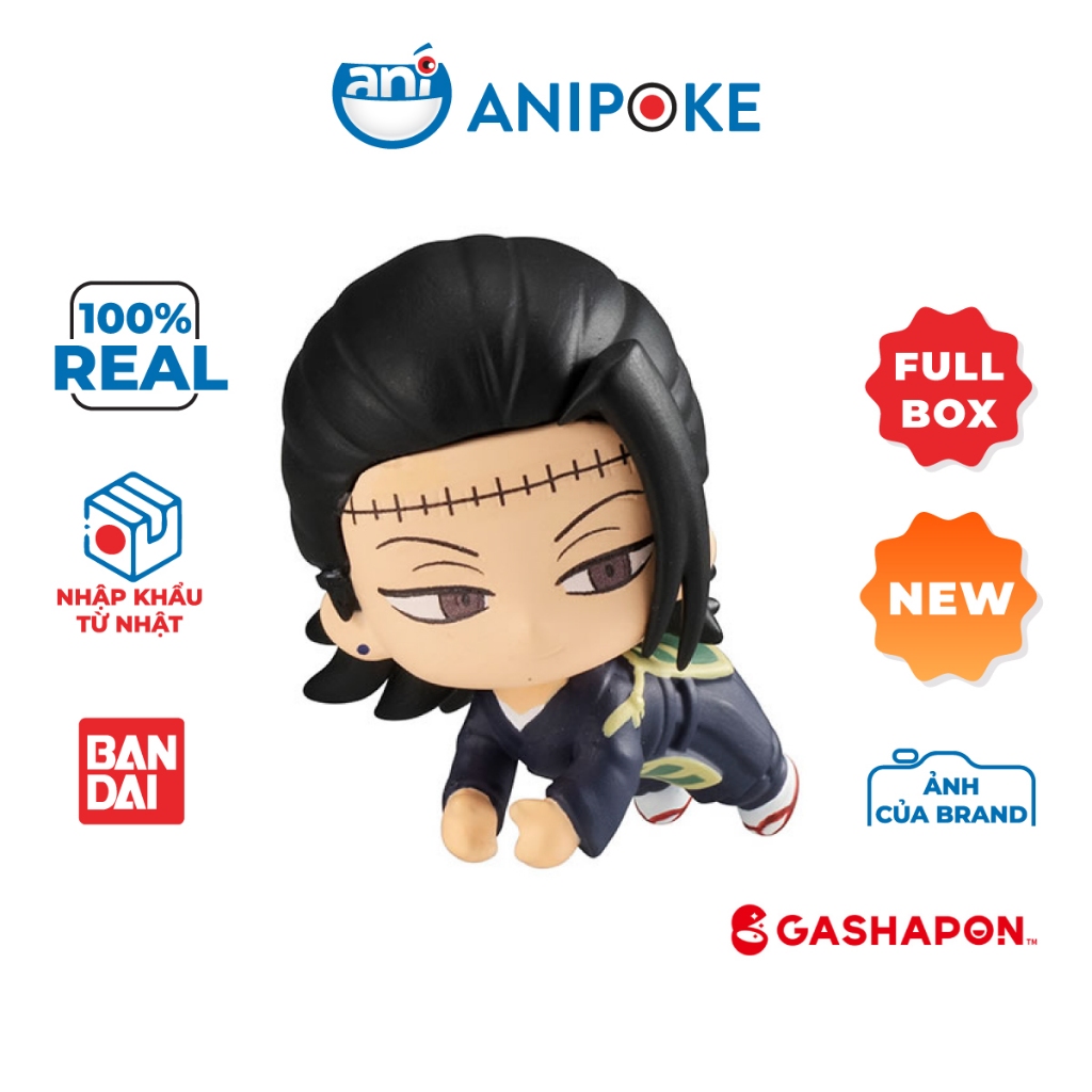 Trứng Gashapon Mô hình Geto Yuji Mahito Hugcot  V.2 chính hãng  Premium,full hộp tròn nhựa nhập trực tiếp từ Nhật