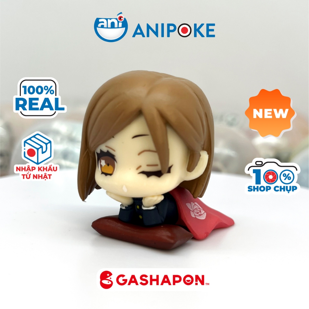 Trứng Gashapon Mô hình Onemutan Gojo, Itadori... Jujusu Kaisen chính hãng, Mới full hộp nhựa tròn, nhập từ Nhật