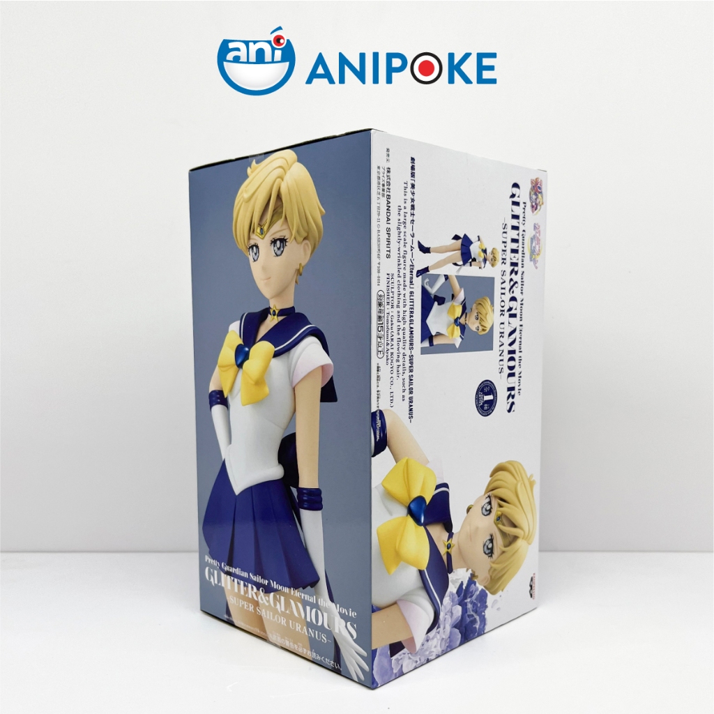 Mô hình Super Sailor Uranus Glitters & Glamous Thủy Thủ Sao Thiên Vương  New, full seal  hàng nội Nhật F44-2