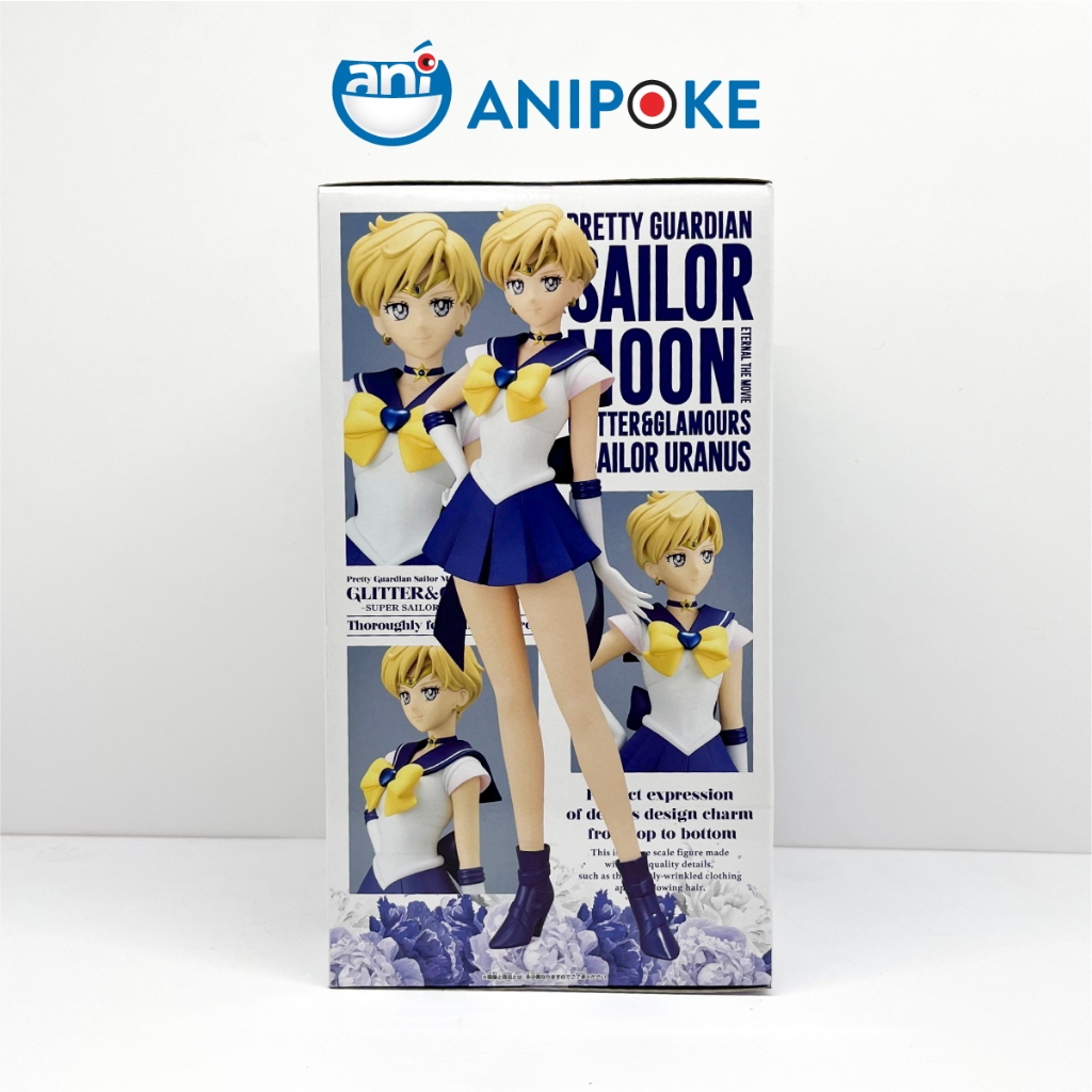 Mô hình Super Sailor Uranus Glitters & Glamous Thủy Thủ Sao Thiên Vương  New, full seal  hàng nội Nhật F44-2