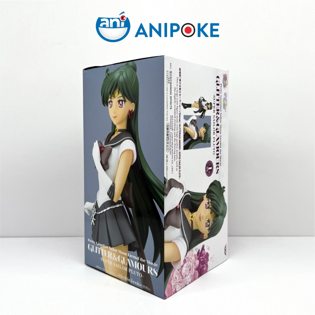 Mô hình Super Sailor Pluto Glitters and glamous Thủy Thủ Sao Diêm VươngNew, full seal  Bandai, hàng nội địa Nhật F44-3