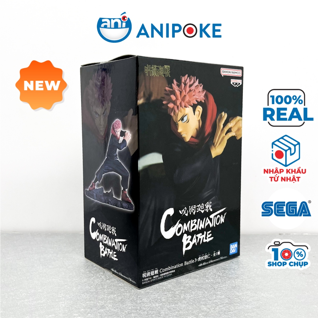 Mô hình Nobara - Yuji Itadori Combination Battle 3 Jujutsu Kaisen Chú Thuật hồi chiến, chính hãng Bandai Nhập từ Nhật
