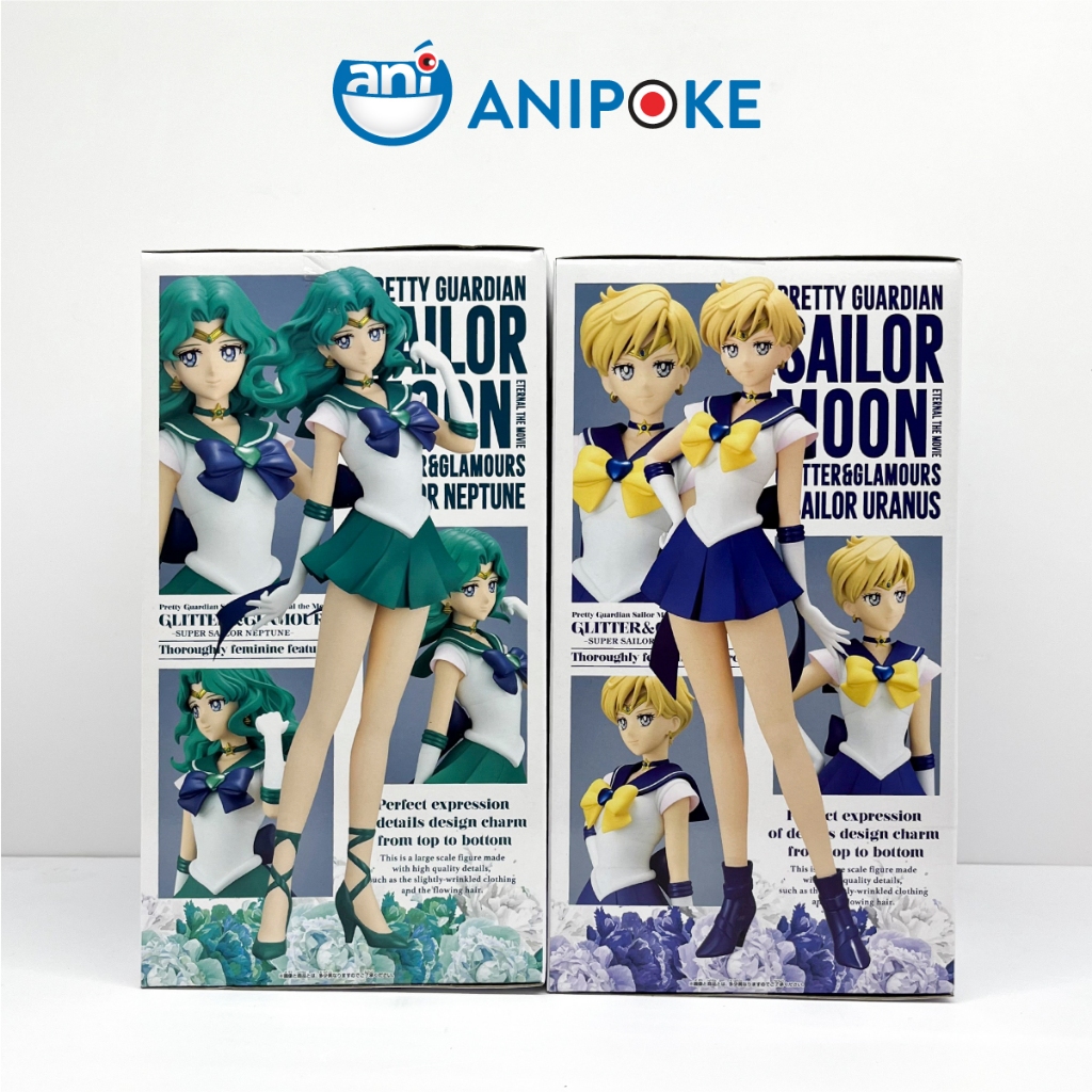 Mô hình Super Sailor Neptune Glitters and glamous Thủy Thủ Sao Hải Vương  New, full seal  Bandai, hàng nội Nhật F44-1