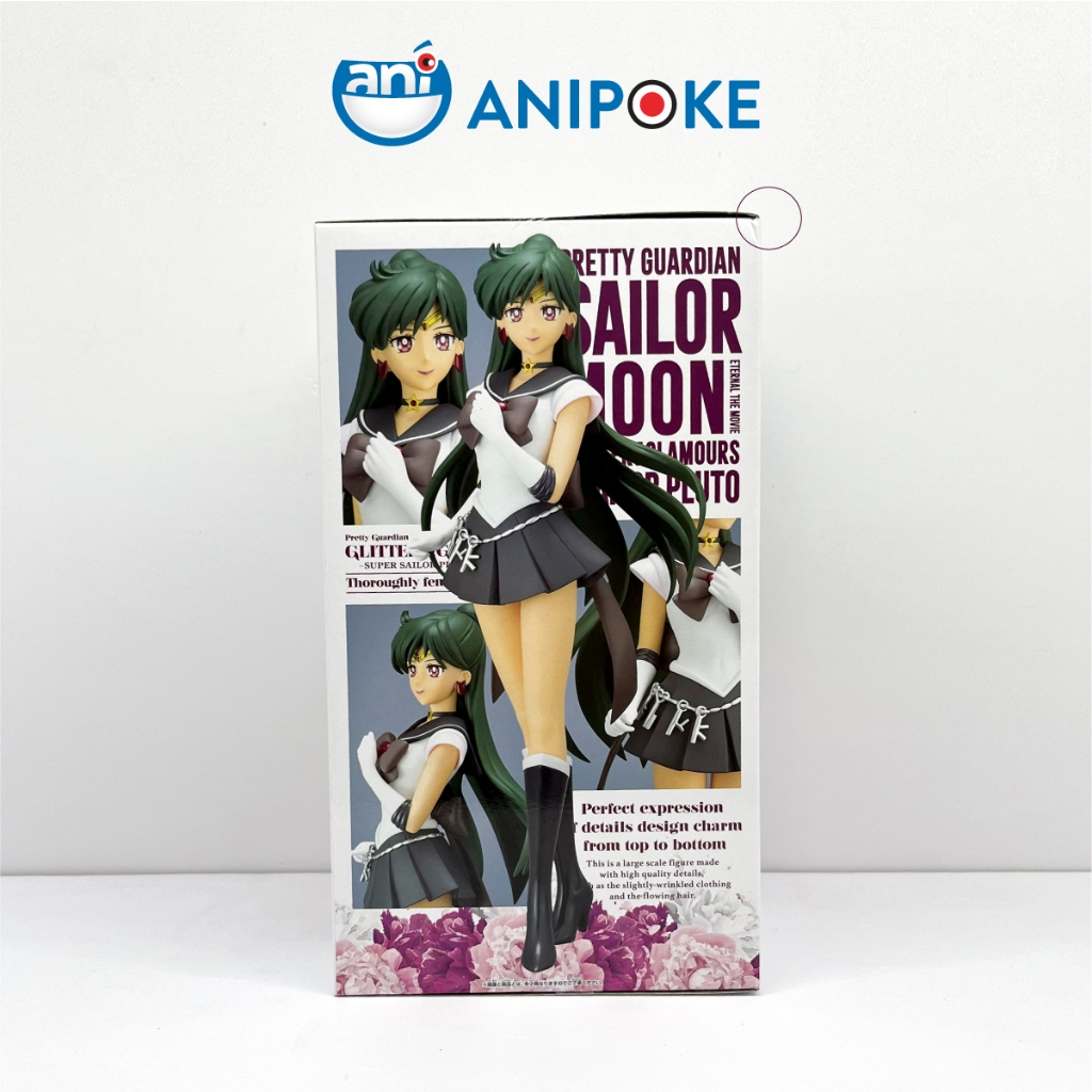 Mô hình Super Sailor Pluto Glitters and glamous Thủy Thủ Sao Diêm VươngNew, full seal  Bandai, hàng nội địa Nhật F44-3