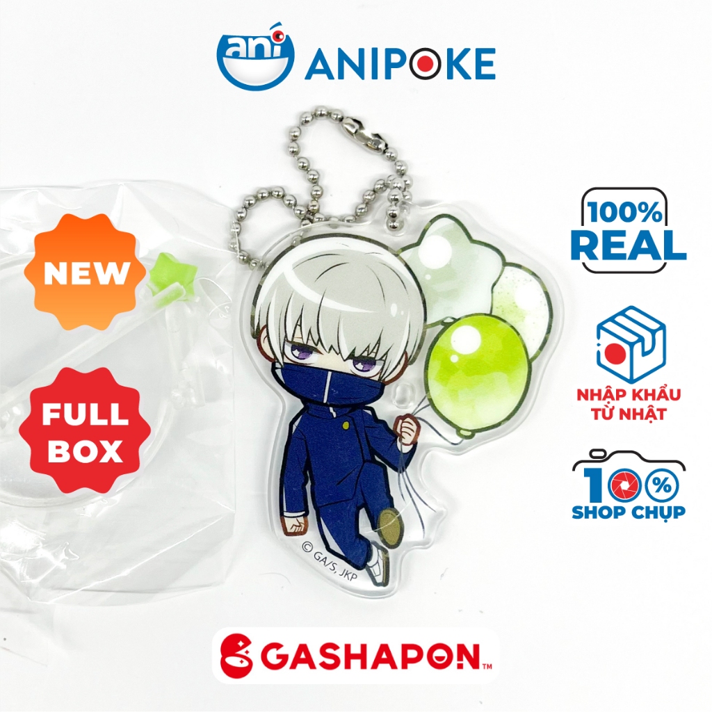 Trứng Gashapon Móc khóa Acrylic Nanami Yuji Mahito  Set 4 chính hãng Kitan Club Mới full hộp tròn nhựa (trứng) nhập Nhật