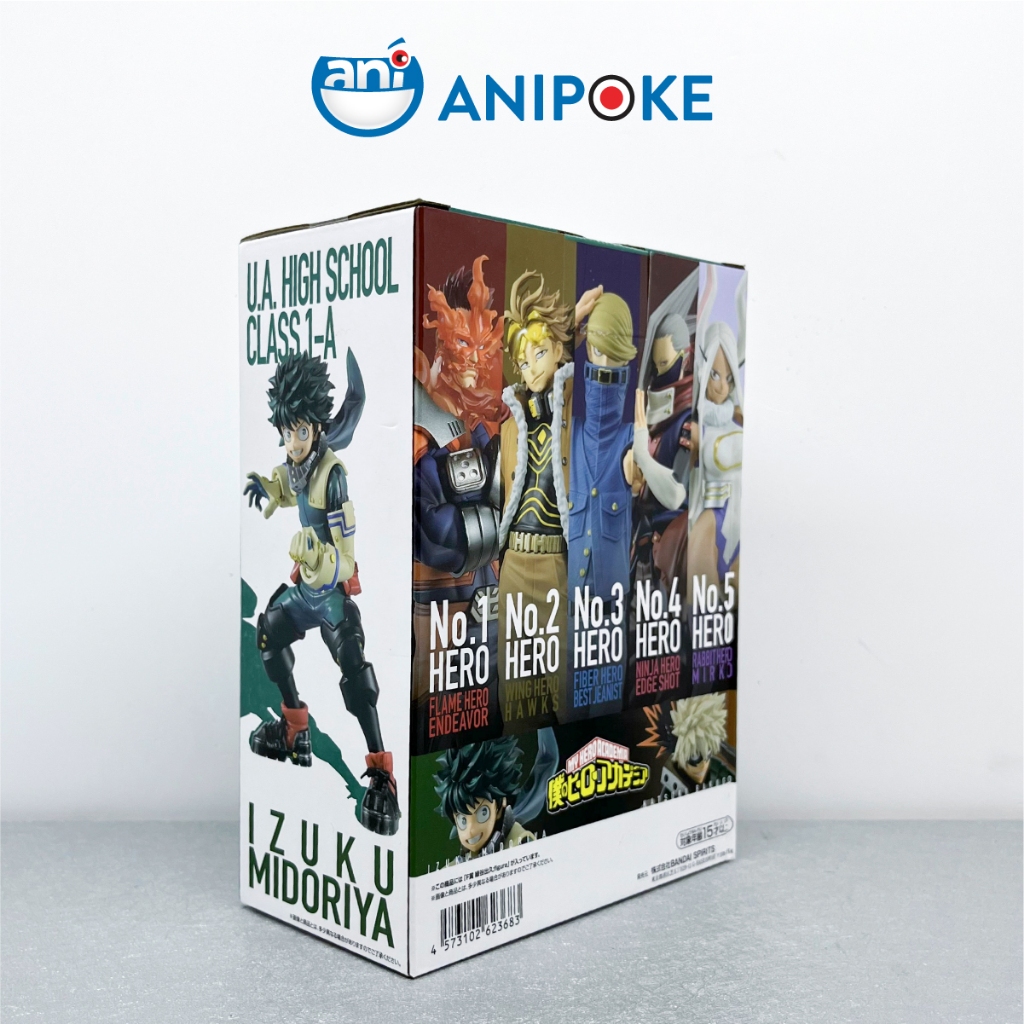 Mô hình Izuku Midoriya Deku ichiban Kuji UA school rank F chính hãng Nhập từ Nhật