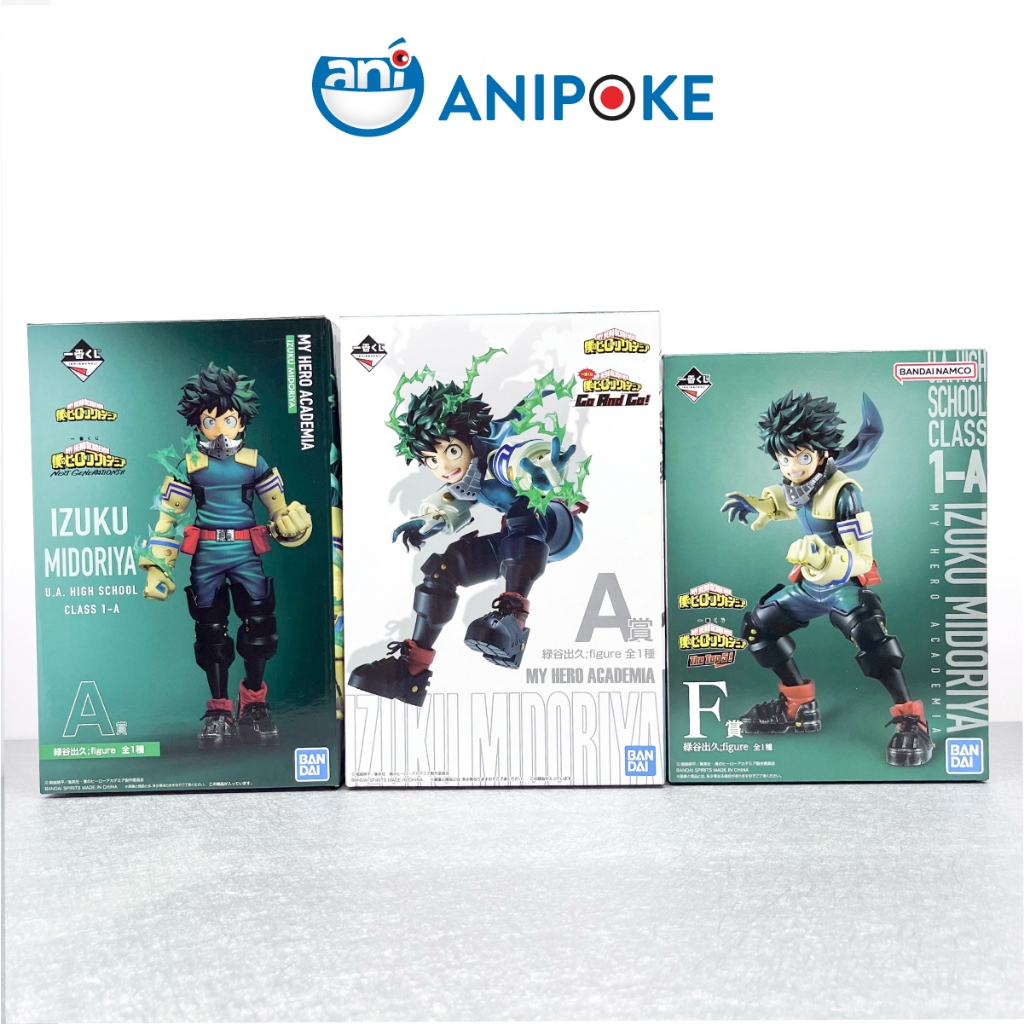 Mô hình Izuku Midoriya Deku ichiban Kuji UA school rank F chính hãng Nhập từ Nhật