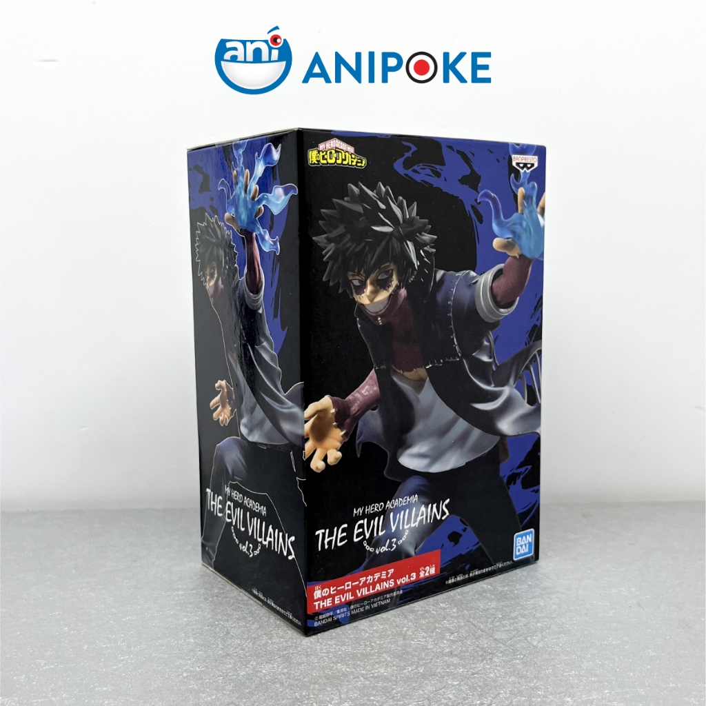 Mô hình Dabi the evil villains vol 3 My Heroes Academia chính hãng Bandai, Nhập từ Nhật  F51-17