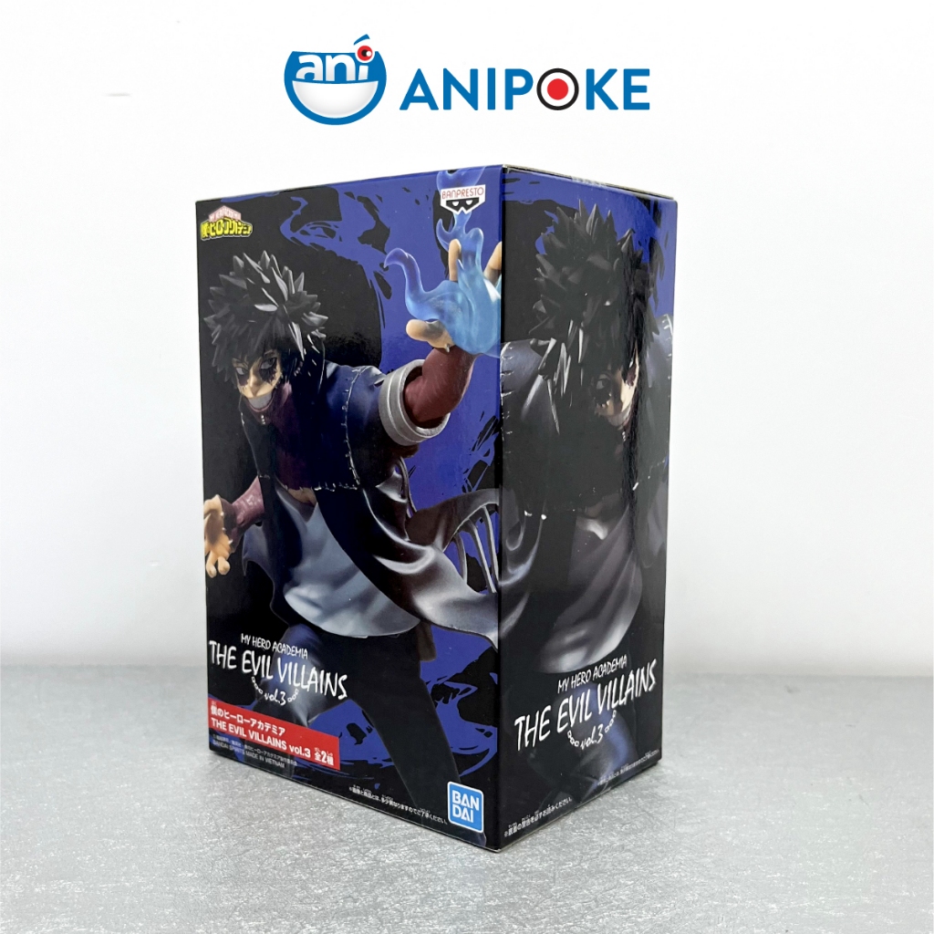 Mô hình Dabi the evil villains vol 3 My Heroes Academia chính hãng Bandai, Nhập từ Nhật  F51-17