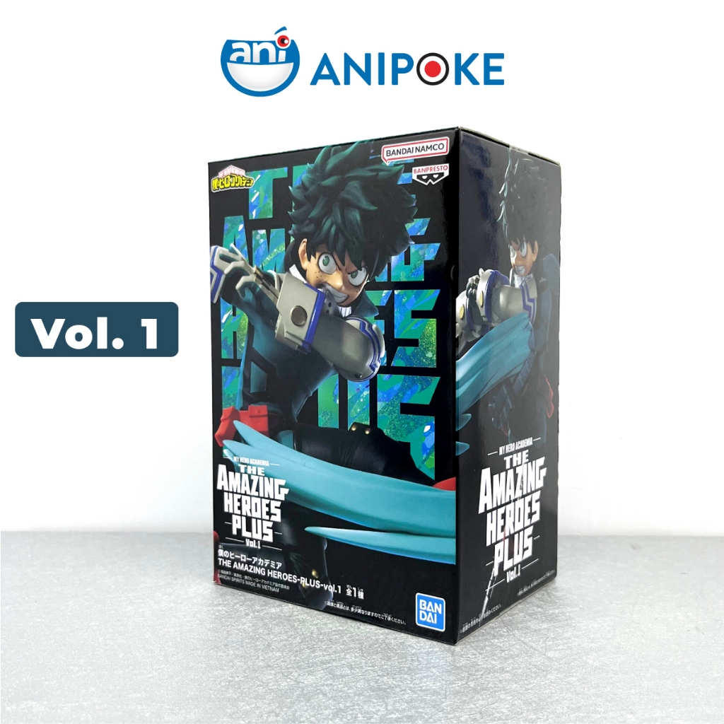 Mô hình Izuku Midoriya Deku Amazing Heroes plus Vol 1, Vol 2 My Heroes Academia chính hãng Nhập từ Nhật