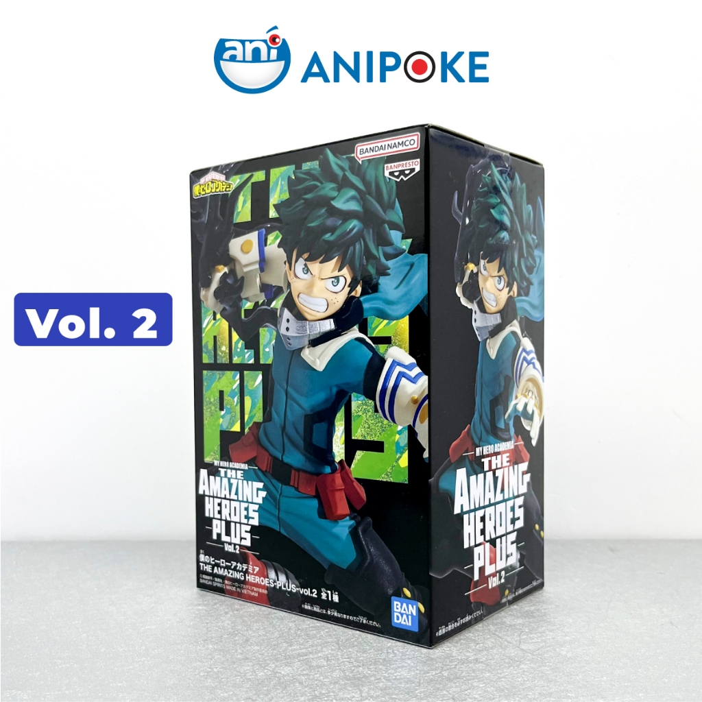 Mô hình Izuku Midoriya Deku Amazing Heroes plus Vol 1, Vol 2 My Heroes Academia chính hãng Nhập từ Nhật