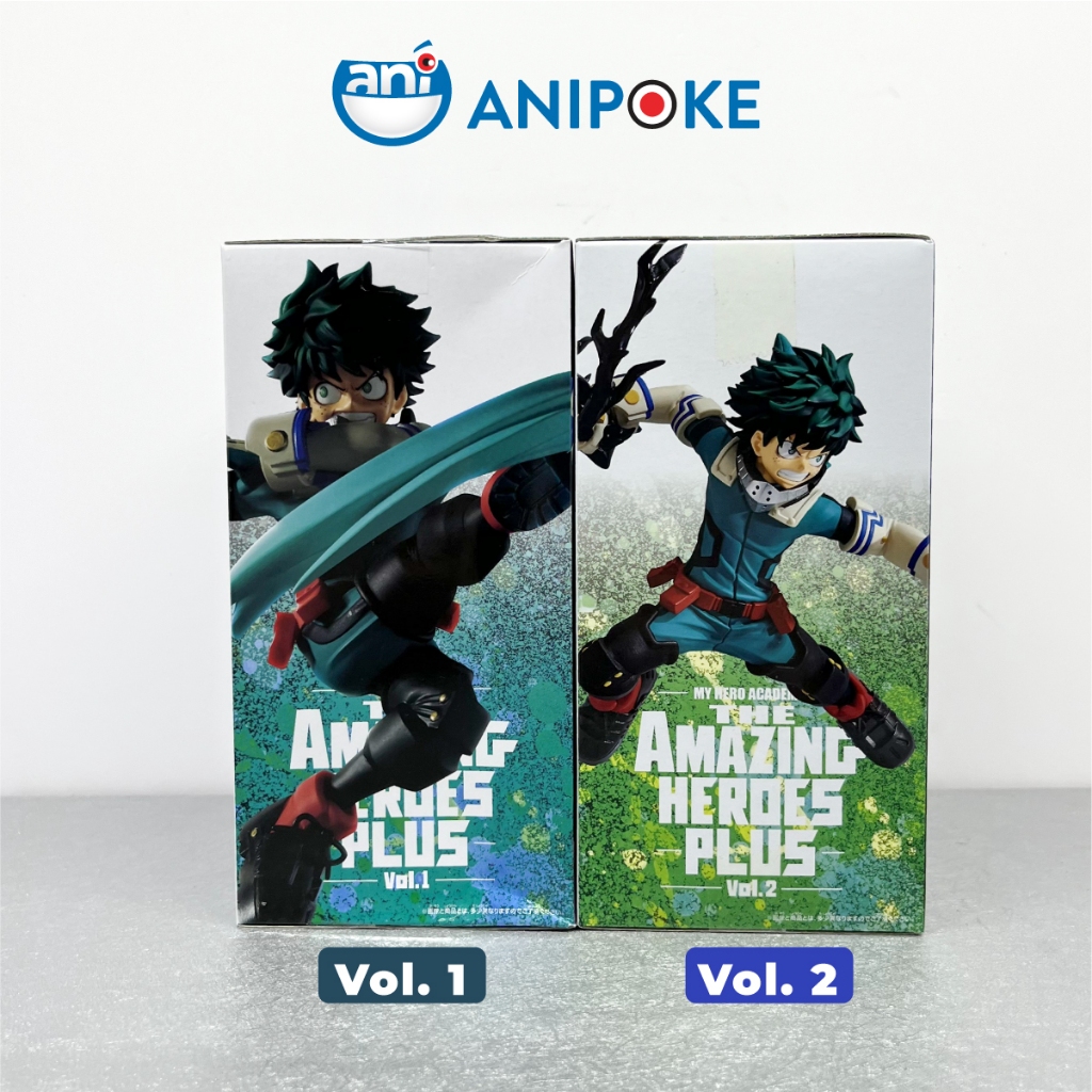Mô hình Izuku Midoriya Deku Amazing Heroes plus Vol 1, Vol 2 My Heroes Academia chính hãng Nhập từ Nhật