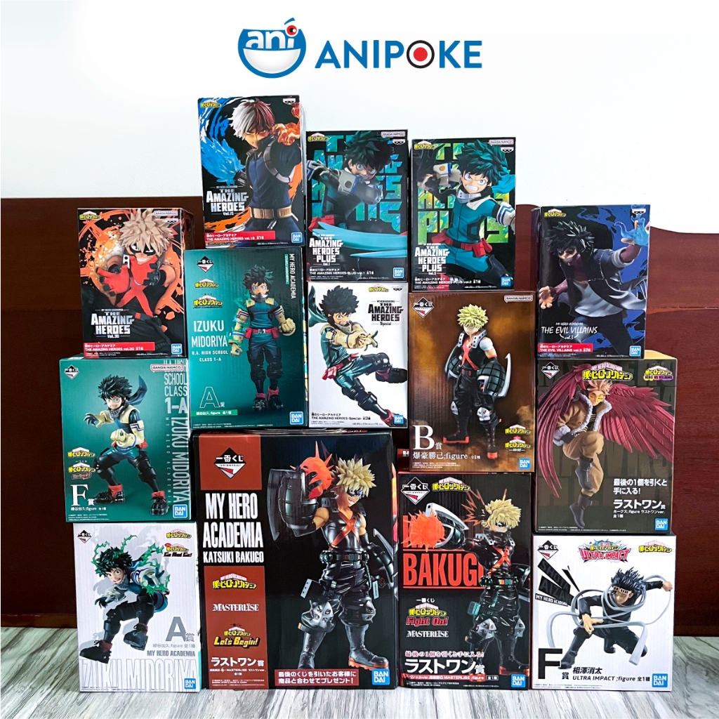 Mô hình Izuku Midoriya Deku Amazing Heroes plus Vol 1, Vol 2 My Heroes Academia chính hãng Nhập từ Nhật