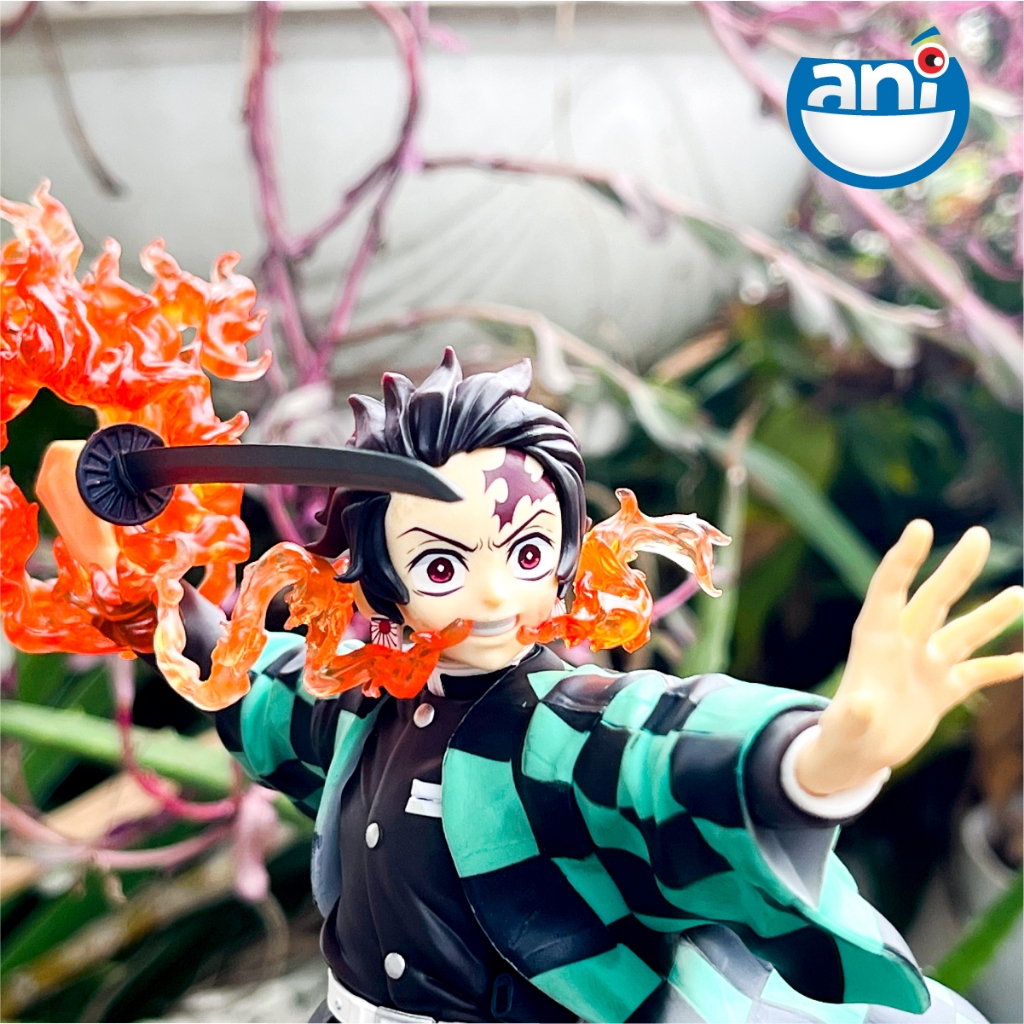 Mô hình Tanjiro hơi thở mặt trời  EXceed Creative figure - Kimetsu no yaiba chính hãng (Nhập từ Nhật Full box)