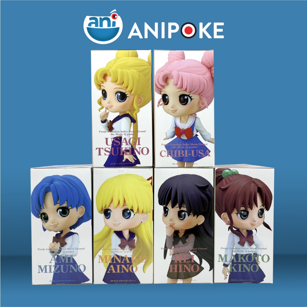 Mô hình Qposket Minako Sailor Venus Thuỷ thủ sao Kim Full seal chính hãng nhập trực tiếp nguồn Nhật
