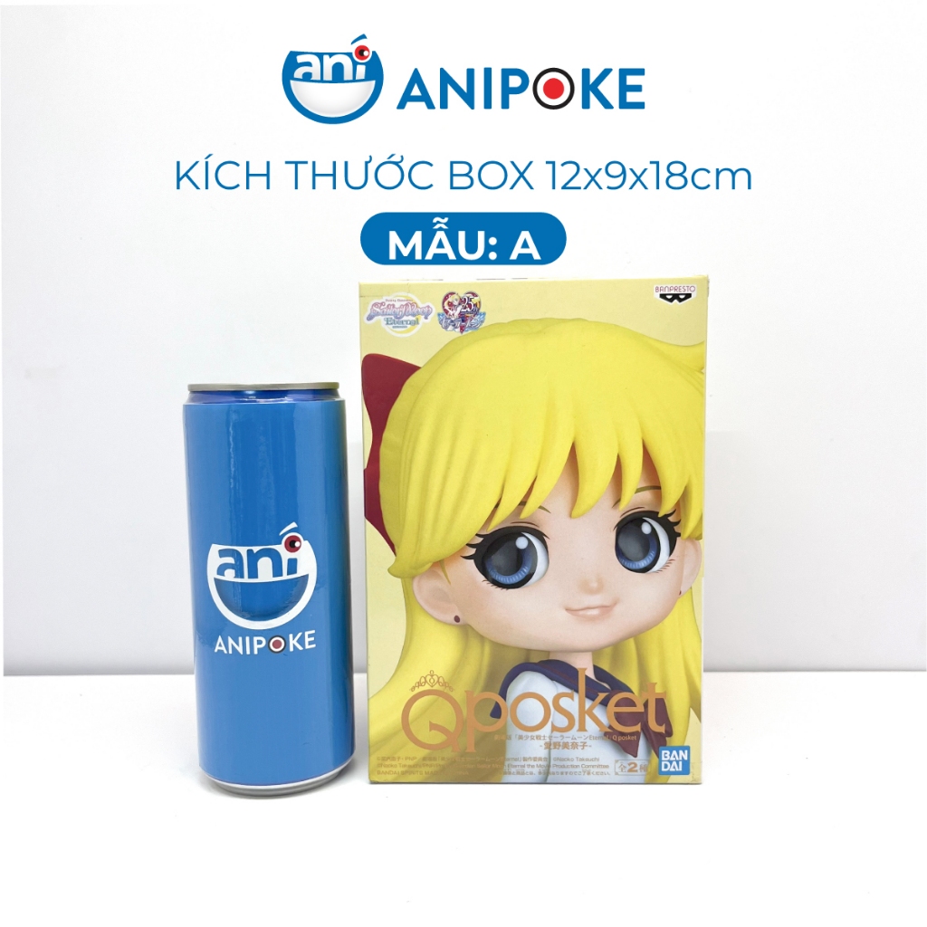 Mô hình Qposket Minako Sailor Venus Thuỷ thủ sao Kim Full seal chính hãng nhập trực tiếp nguồn Nhật
