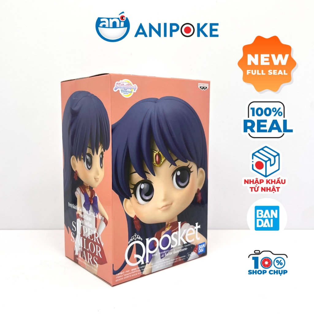 Mô hình Qposket Super Sailor Mars thủy thủ Sao Hỏa Full seal chính hãng Bnhập trực tiếp nguồn Nhật f52-11