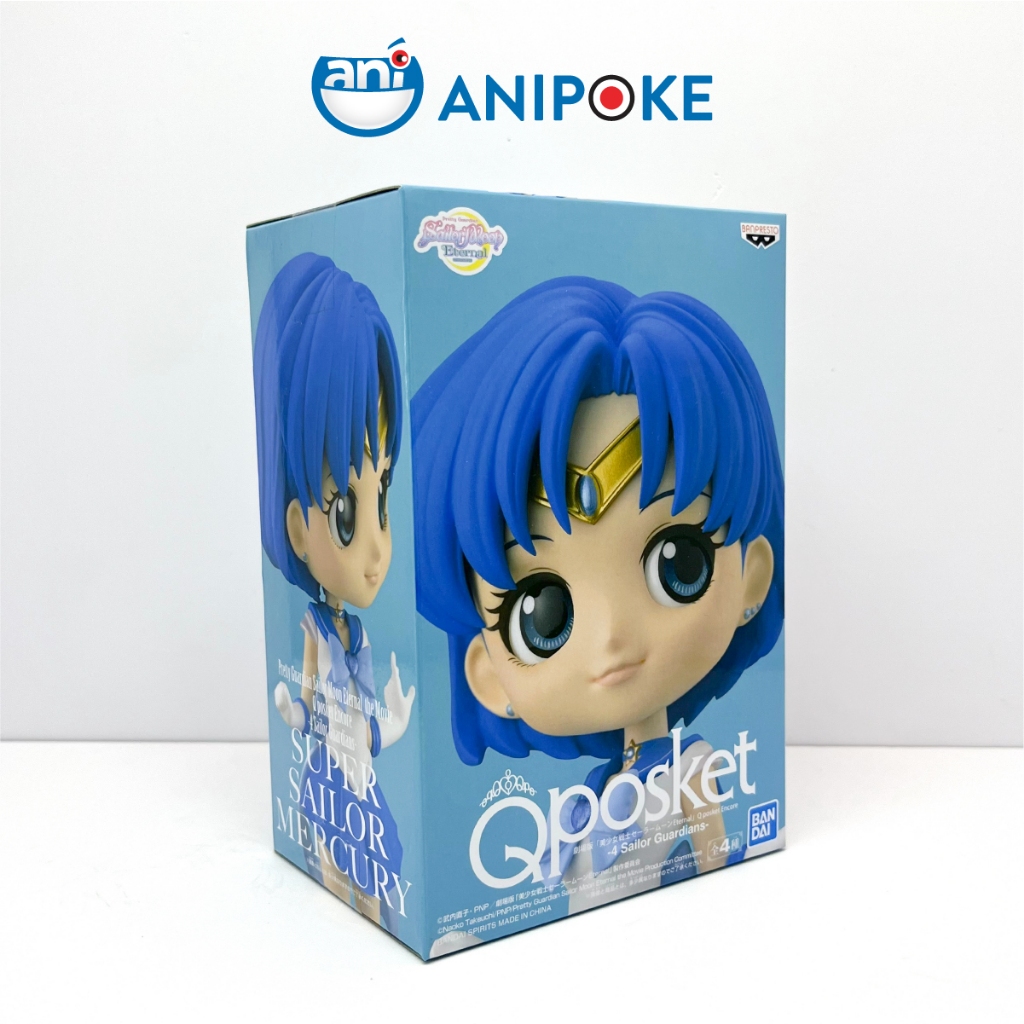 Mô hình Qposket Super Sailor Mercury thủy thủ Sao Thủy Full seal chính hãng  nhập trực tiếp nguồn Nhật f19-05