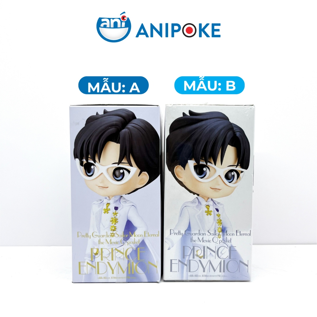 Mô hình Qposket  hoàng tử Endymion, Tuxdeo Mask Sailor Moon  full box chính hãng hàng nội địa Nhật
